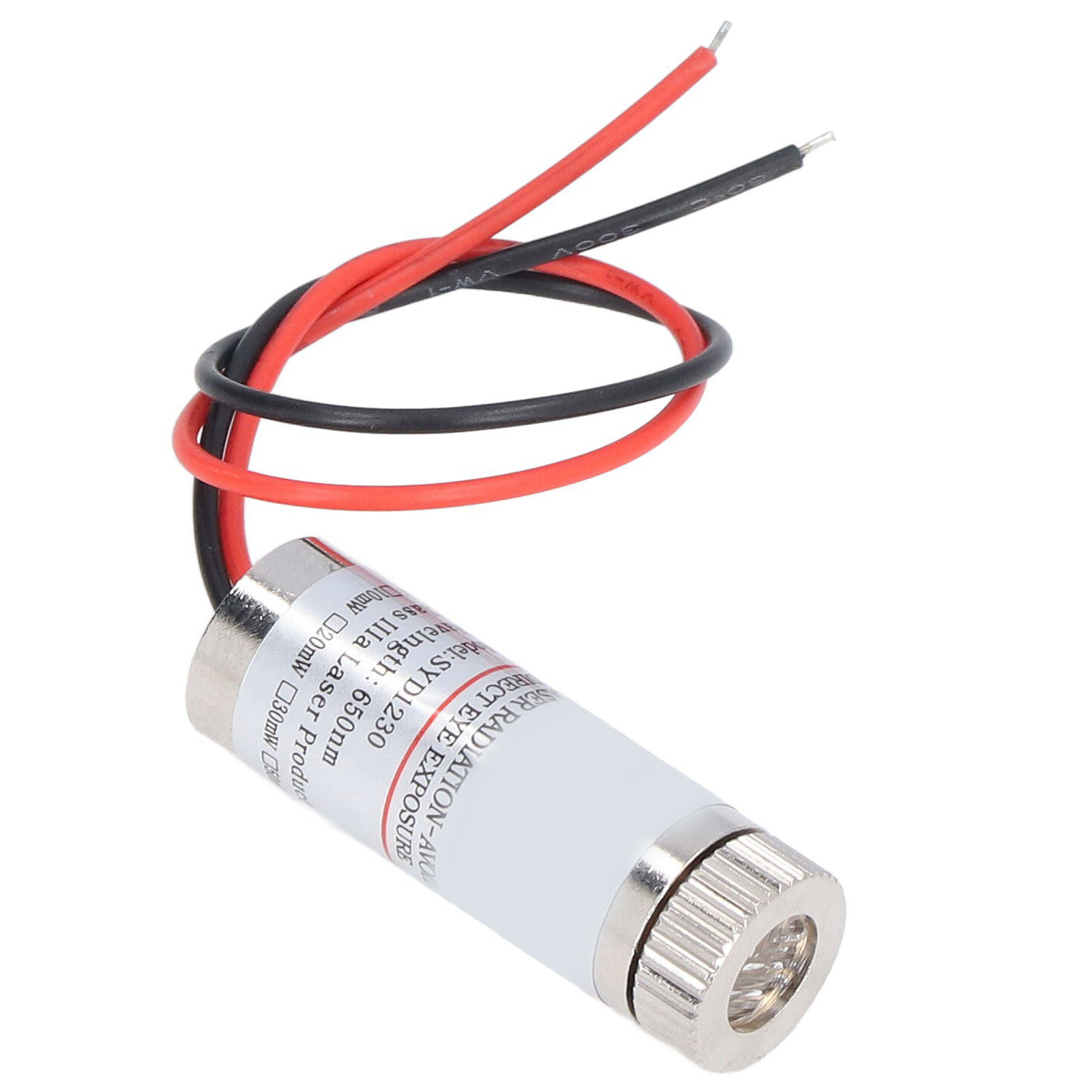 Rotes Linienlasermodul, Legierungskreuz, Industrieller Mini-laserkopf Zur Positionierung, 650 Nm, 5 Mw