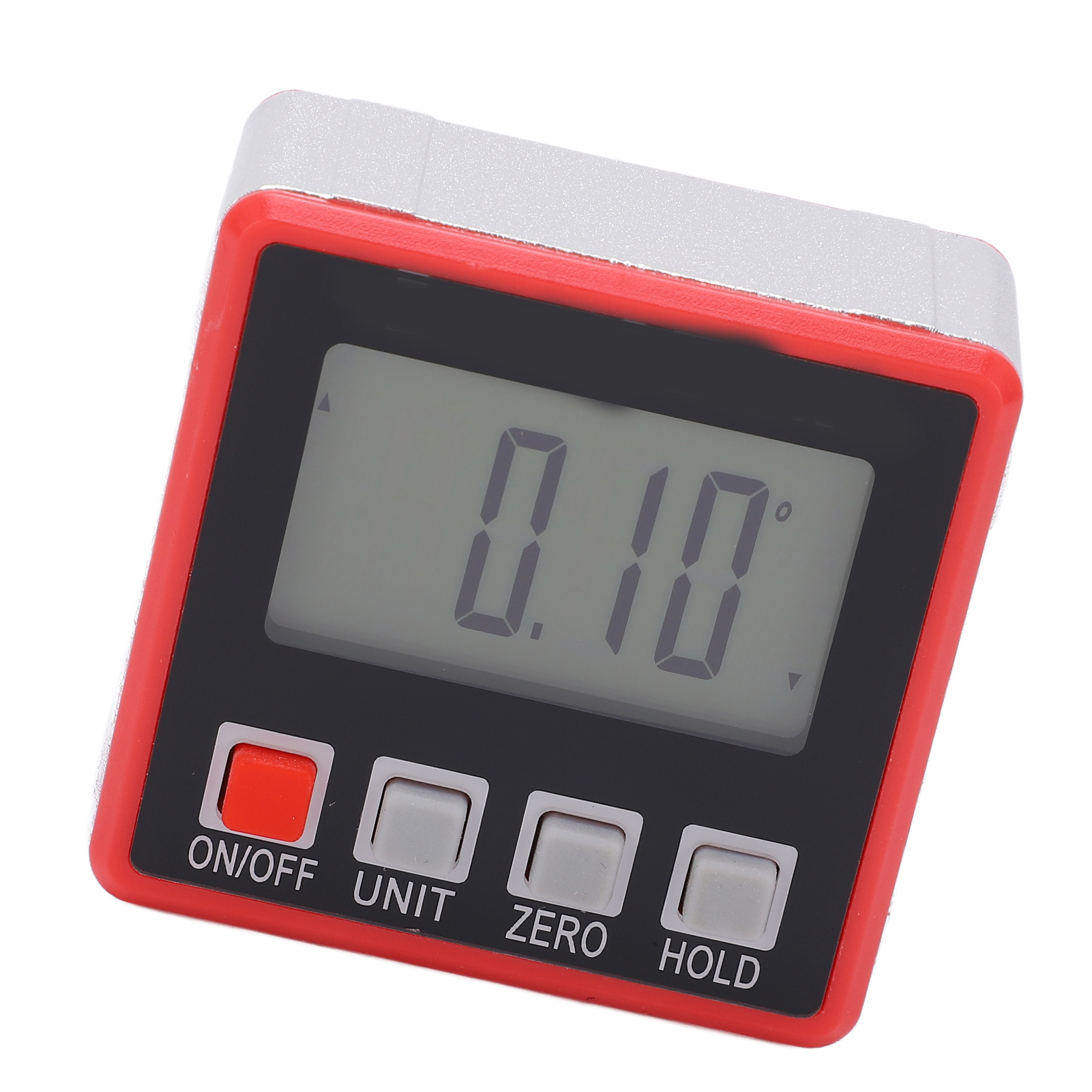 Elektronischer Led-digitalwinkelmesser 4x90° Neigungsmesser, Tragbarer Winkelmesser Für Baukonstruktionen