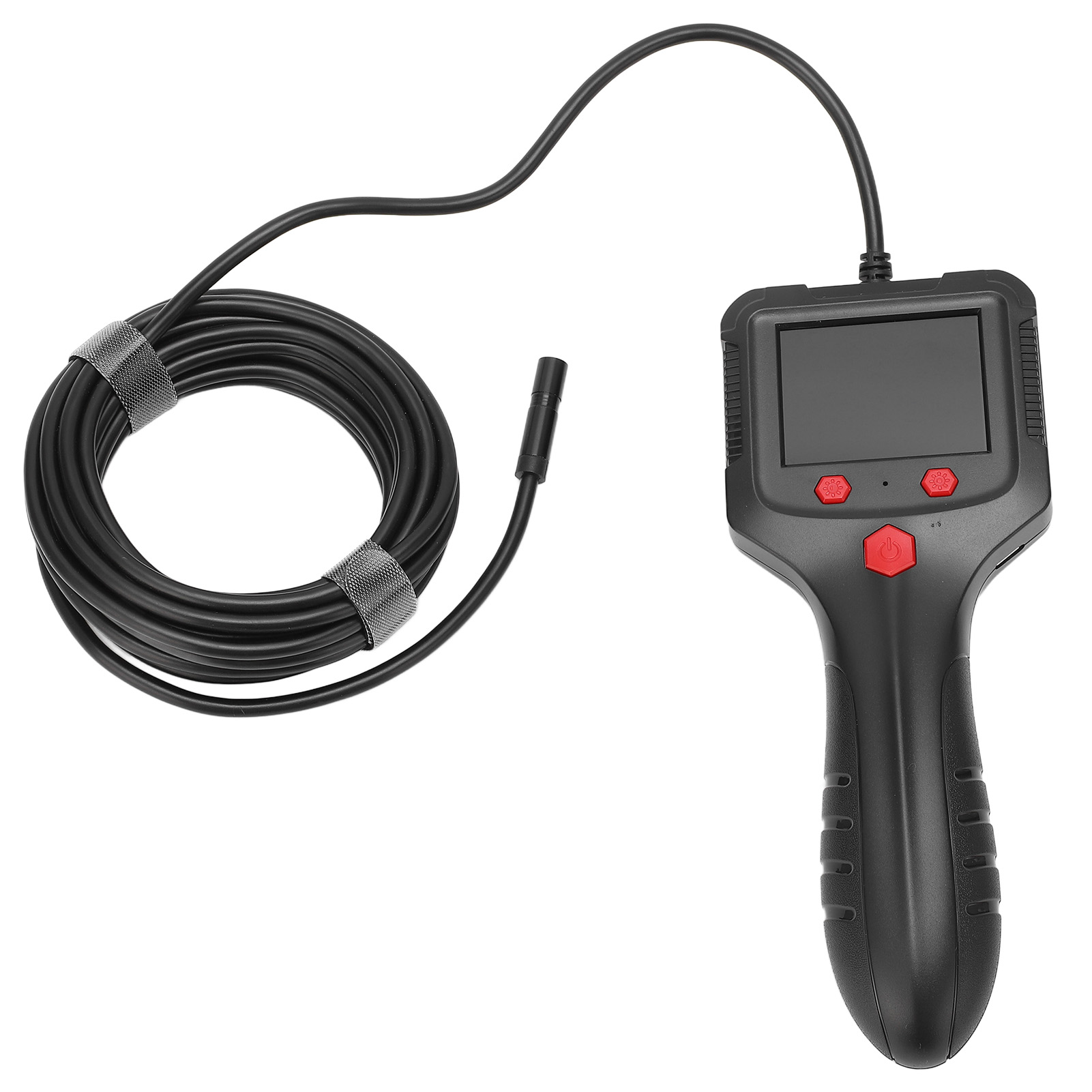 Industrielle Inspektionskamera Ip67 Wasserdichtes Handendoskop Mit 2,4-zoll-ips-lcd-bildschirm, Hd-boreskop Und 6 Leuchten
