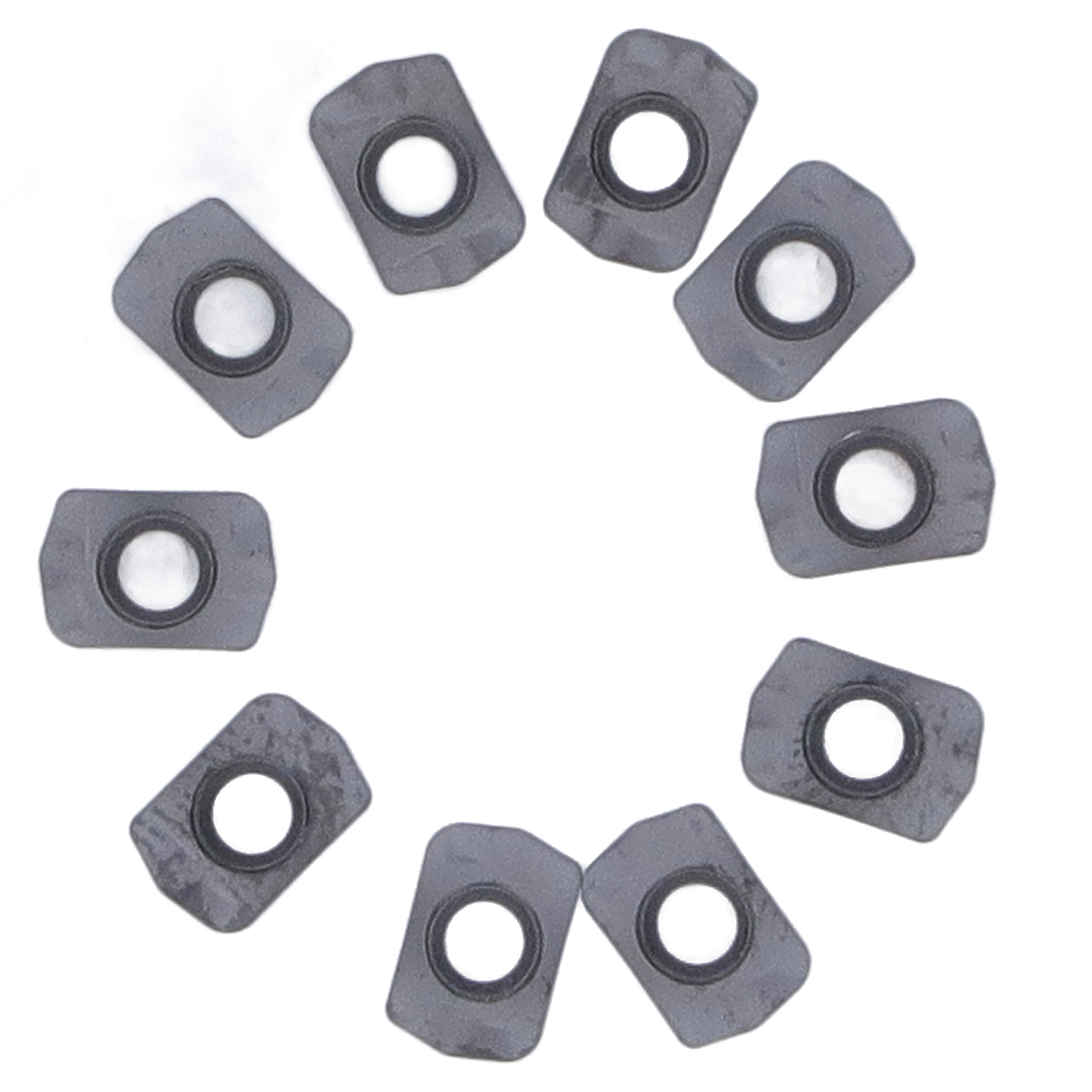10 Stück Hartmetall-dreheinsätze, Beschichtet, Für Diy-cnc-drehmaschinen, Holzbearbeitung Und Metallfräsen