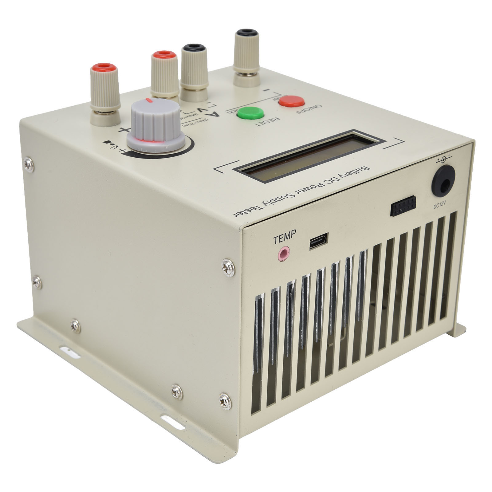 Batterietester, Batteriekapazitätsmesser, Netzteil, Elektronischer Lastprüfer, Digitalanzeige Md250