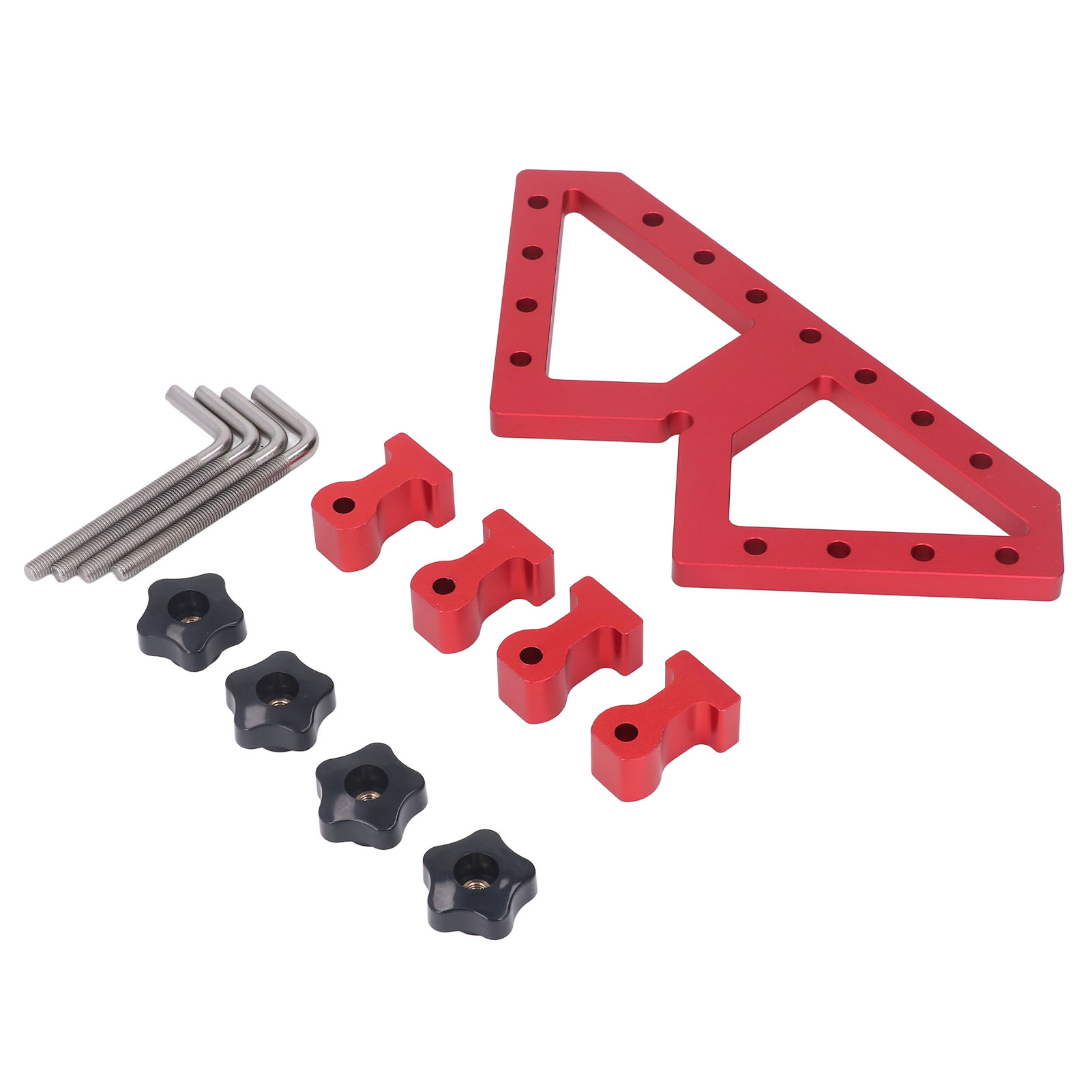 Verstellbare Rechtwinklige Positionierklemme Typ W Aus Aluminiumlegierung, Hilfsvorrichtung Für Die Holzbearbeitung