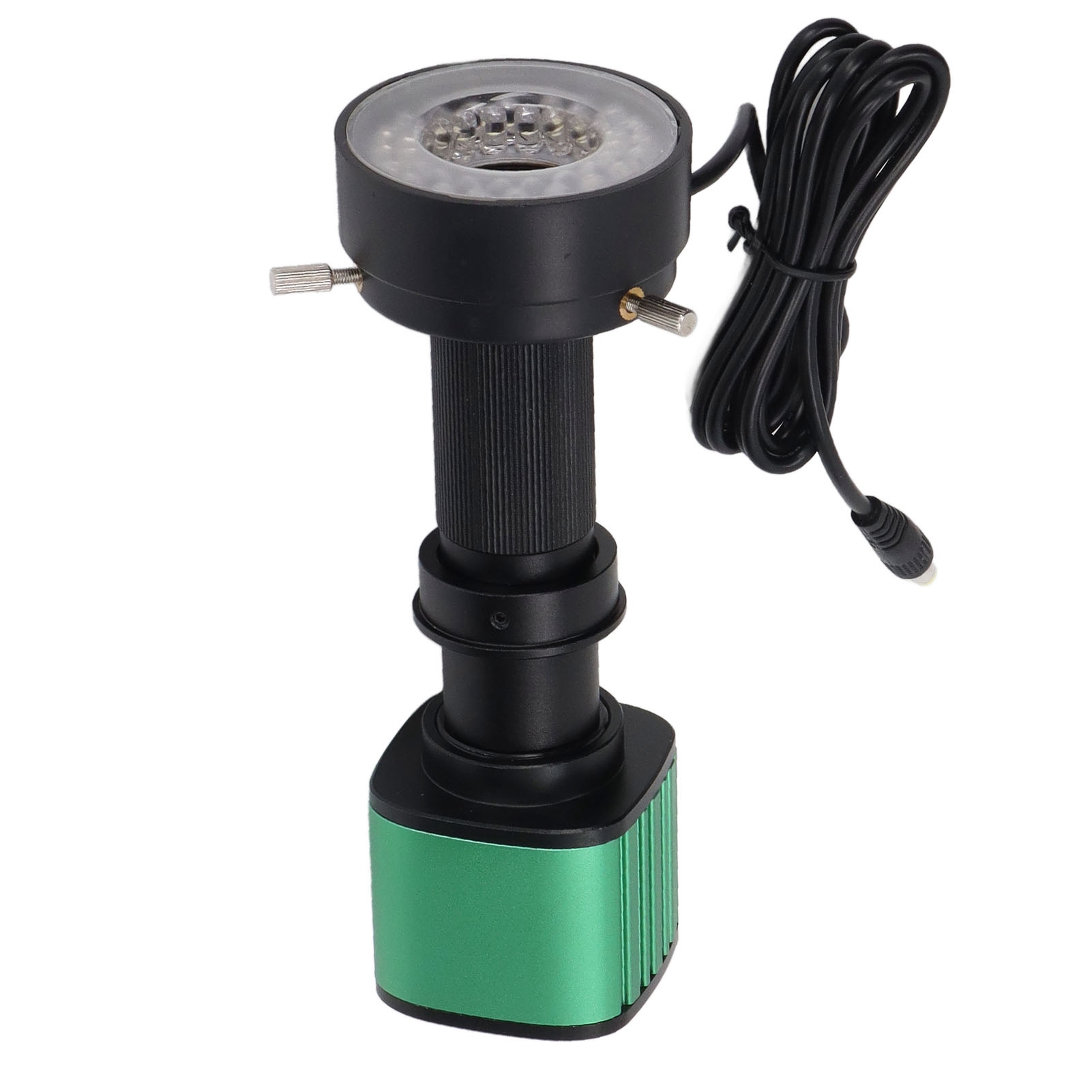 Industriemikroskop-set Mit Ringlicht, 150-facher Vergrößerung, Inspektionskamera, 100–240 V, Eu-stecker