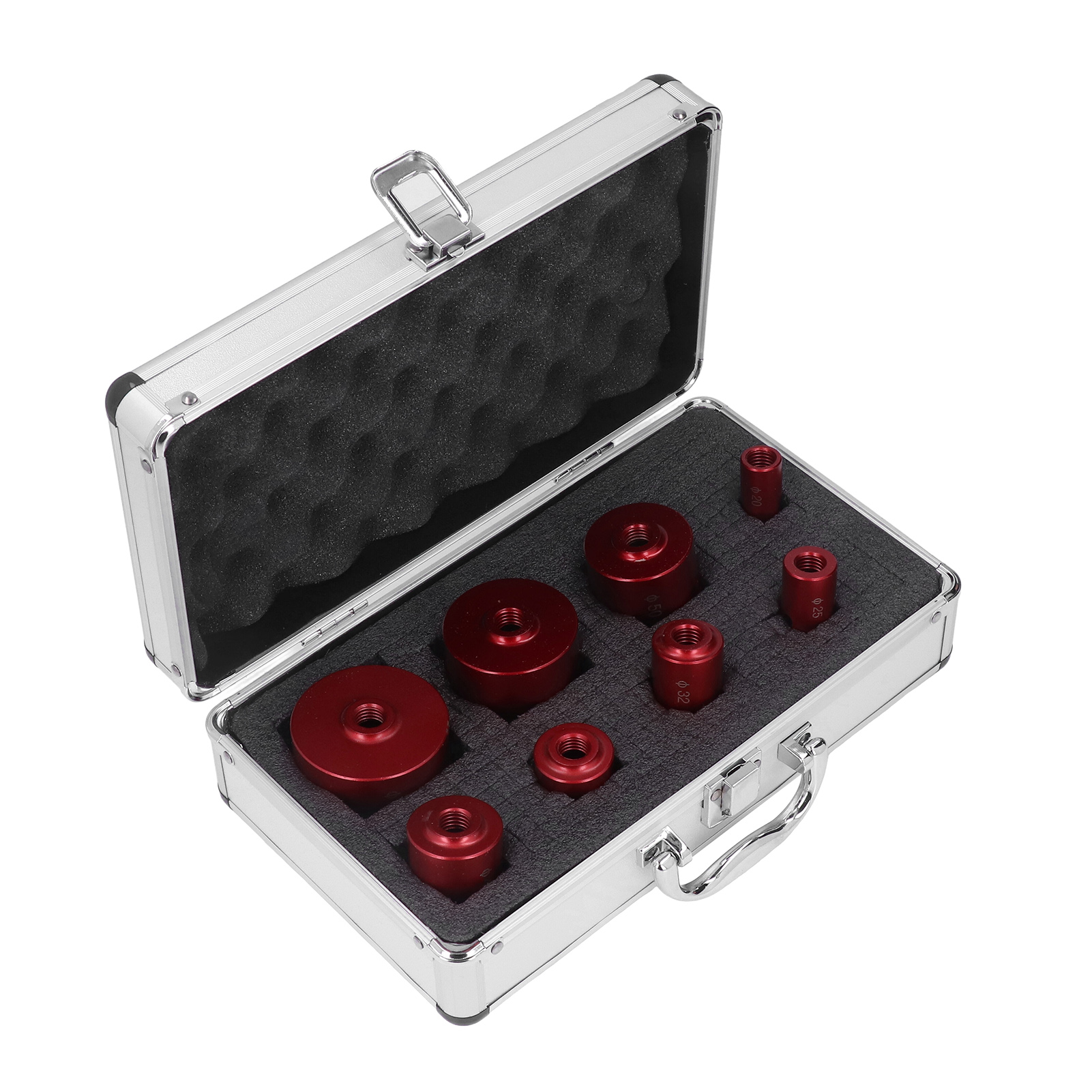 8-teiliges Diamant-lochsägen-bohrer-set M14 Für Glas, Fliesen Und Marmor