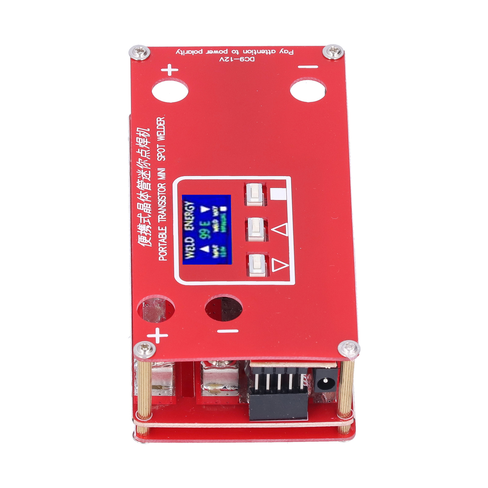 Tragbares Punktschweißgerät Mit Lcd-display Und Transistor-schweißstift-set Für 18650 12v Autobatterie