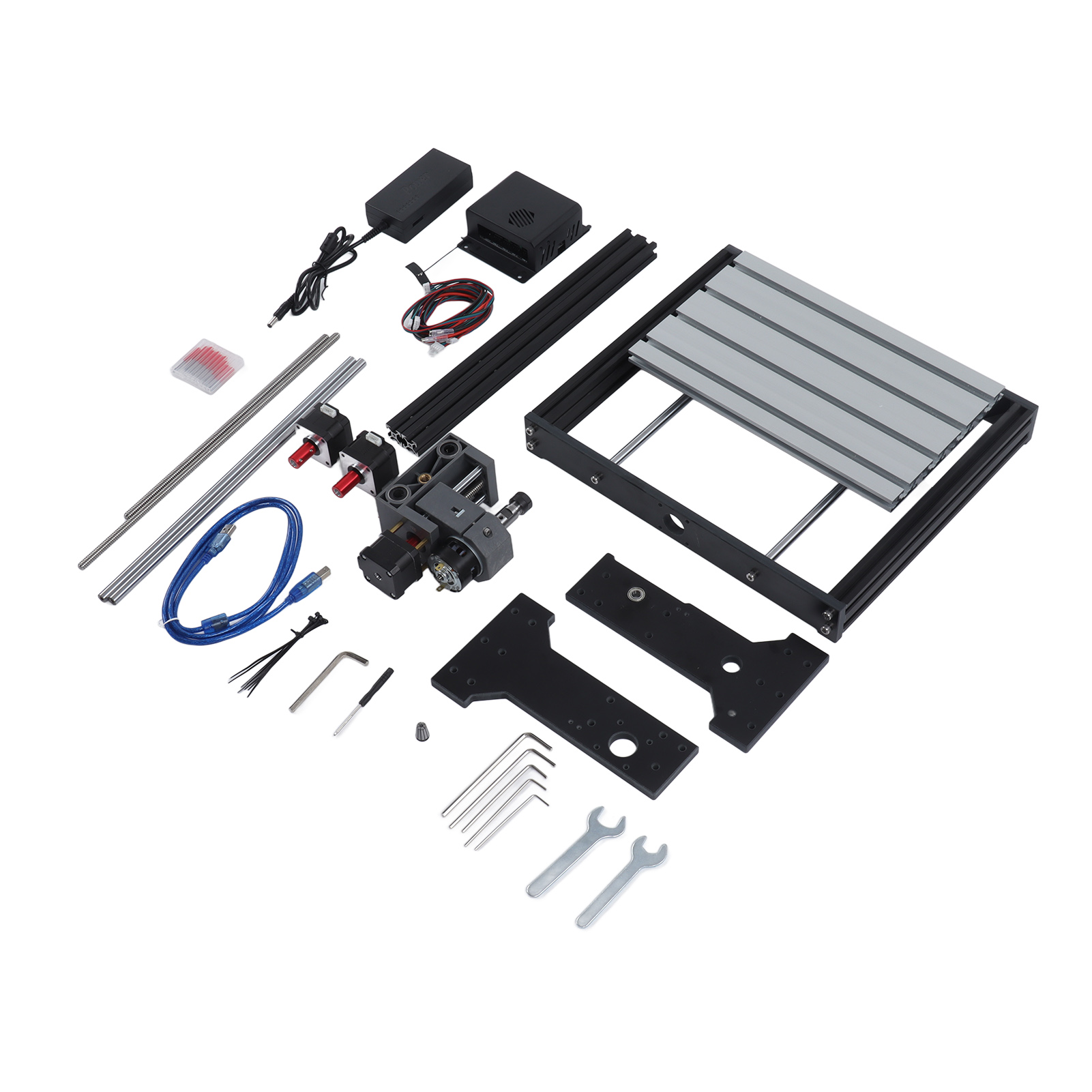 Cnc-graviermaschine Mit 3 Achsen, Grbl-steuerung, Manuelle Steuerung, Holzbearbeitungsmaschine, 100–240 V, Eu-stecker