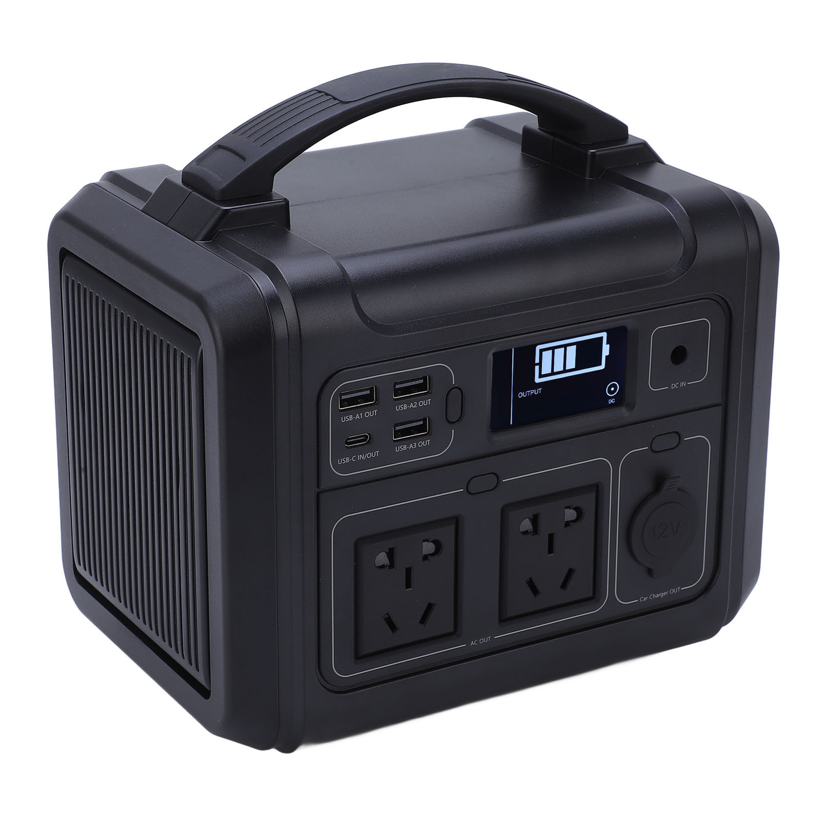 Tragbare Powerstation Mit Mehreren Usb-c-anschlüssen, 60 W Pd-schnellladefunktion, 100–240 V Wechselstrom, Eu-stecker