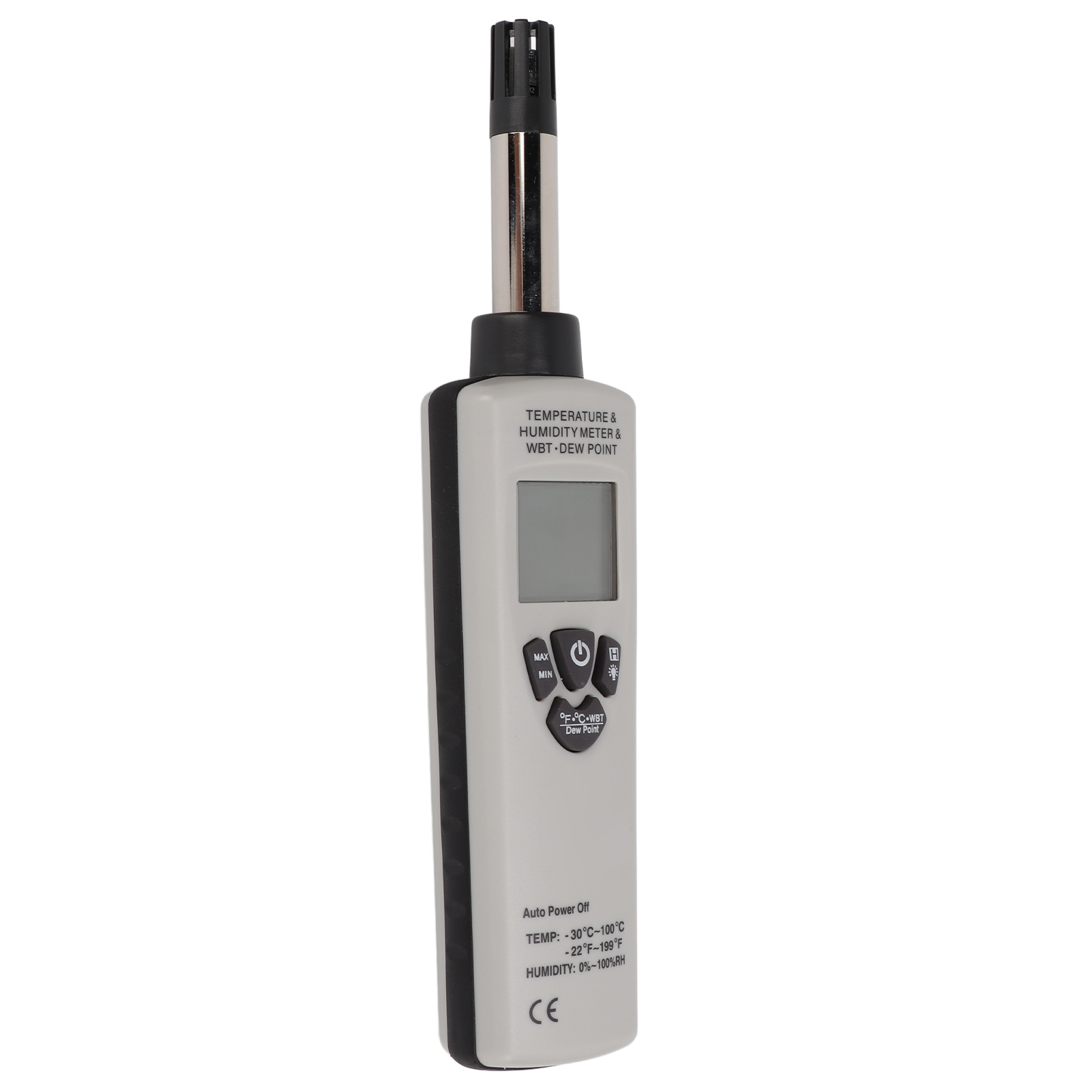 Dt-321s Industrielles Temperatur- Und Feuchtigkeitsmessgerät, Hochpräzise Messung Von Lufttaupunkt Und Feuchtkugeltemperatur