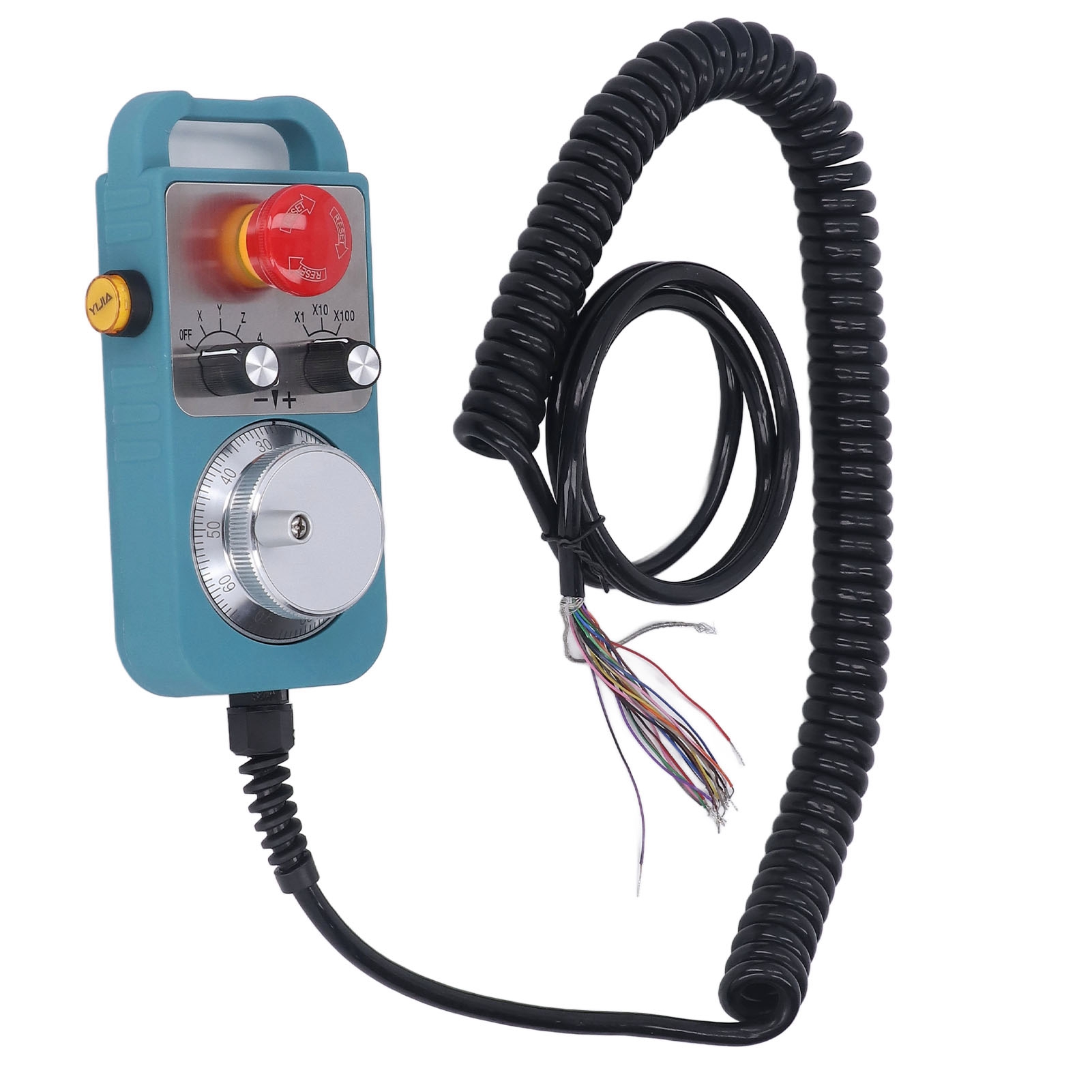 Elektronisches Cnc-handrad 100ppr 4-achsen-cnc-handradsteuerung Mit Manuellem Impulsgenerator Und Not-aus-taster