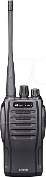MIDLAND G10 S2 - PMR Funkgerät, Handwerker-Koffer 4er Set