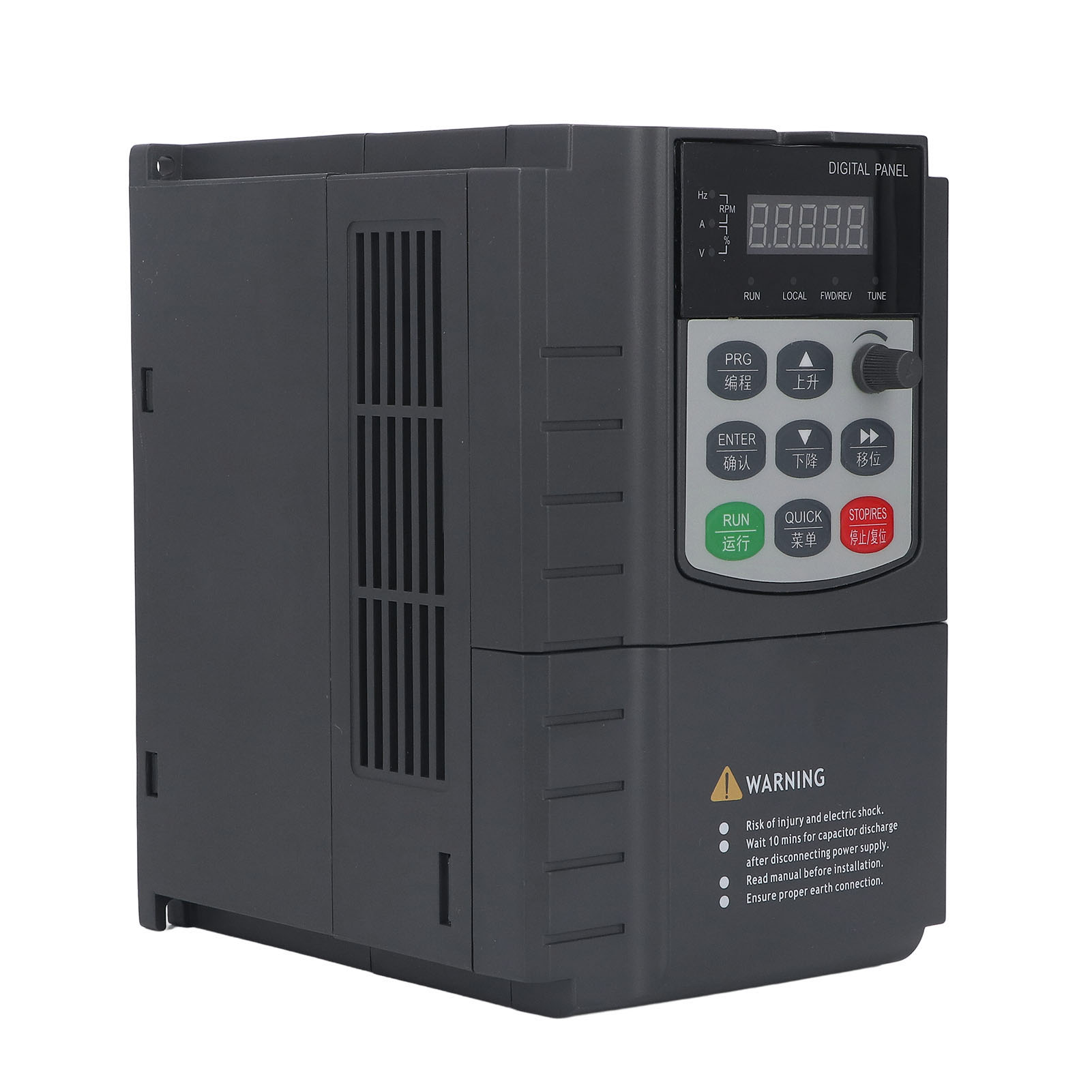 Drehstrom-frequenzumrichter Mit Variabler Drehzahlregelung Für Lüfter Und Wasserpumpen, 380 V, 1,5 Kw (2 Ps), 3 Kva, 3,8 A