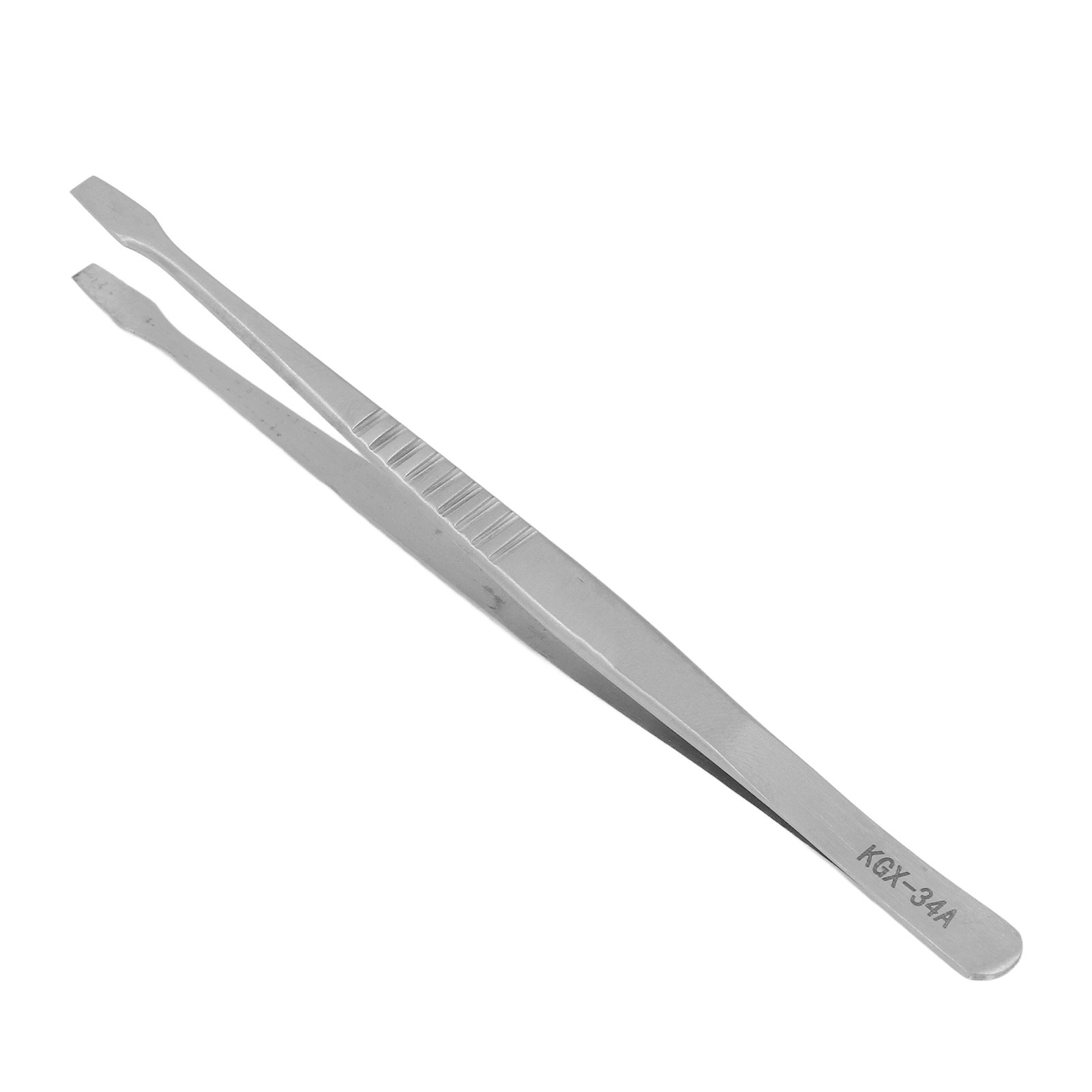 Präzise Pinzette, Flache, Matte, Sandgestrahlte Leiterplatte, Fingerabdruck-sprungleitungsreparaturmikroskop