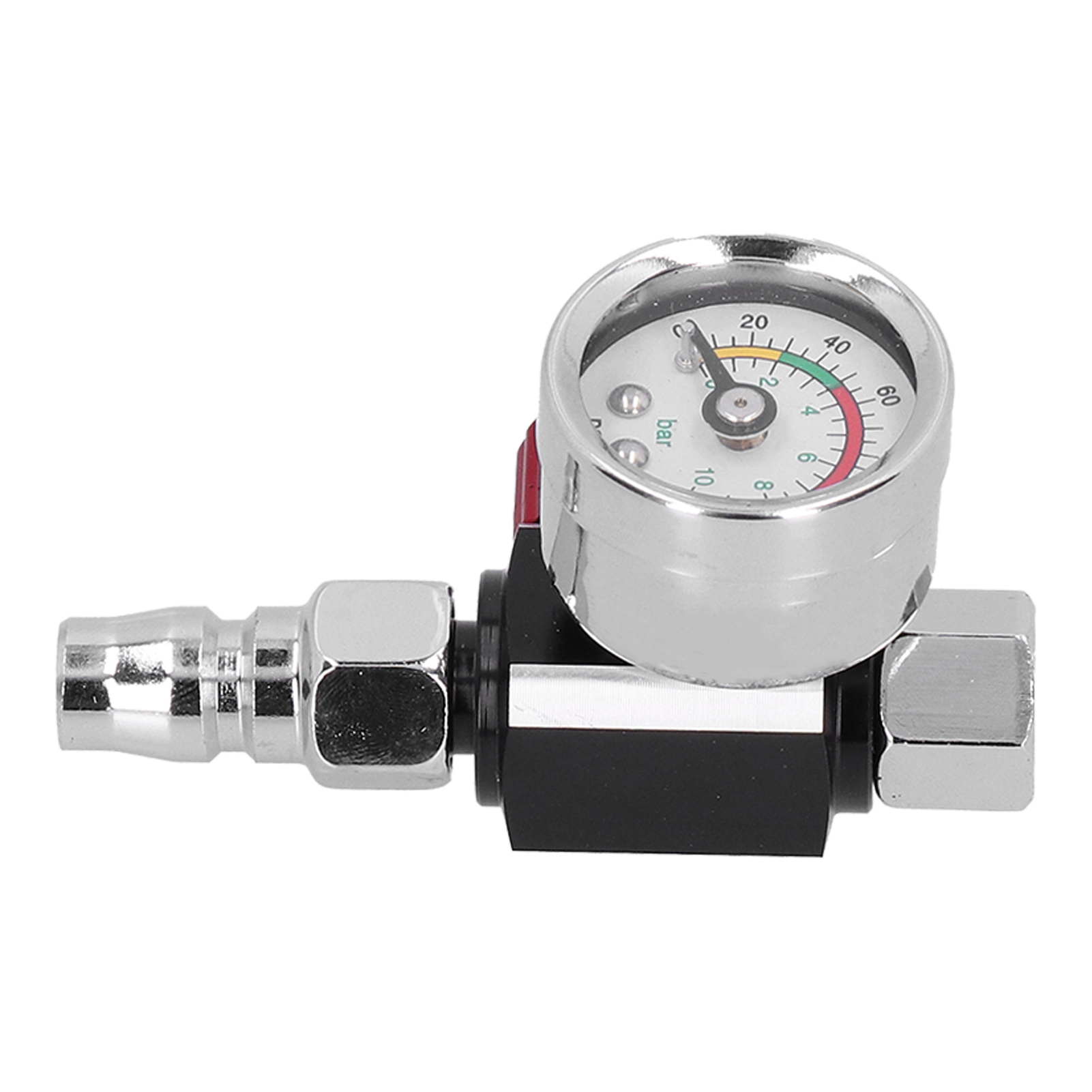 G1/4-zoll-gewinde-spritzpistolen-luftdruckregler, Druckregelventil, Manometer