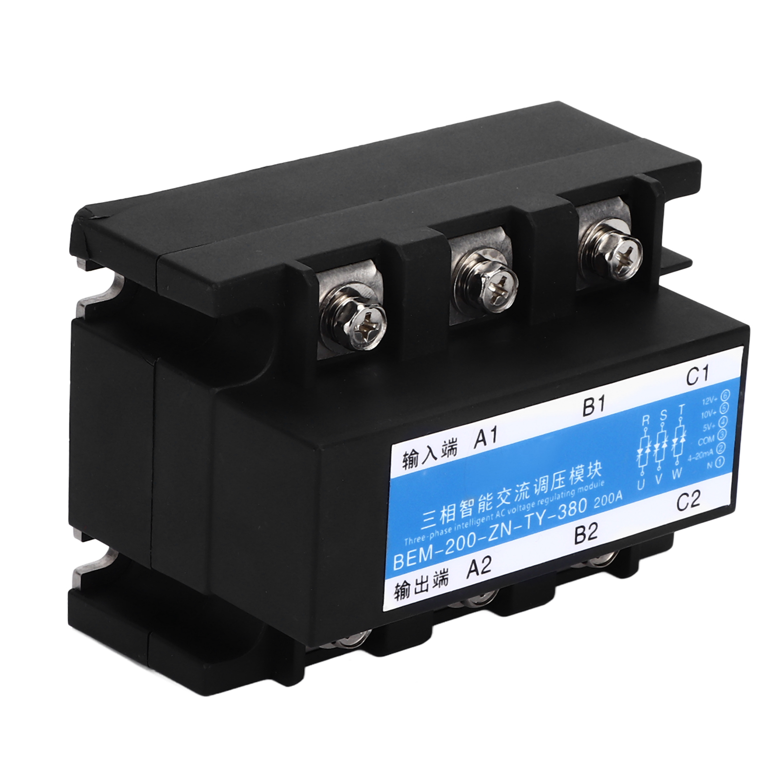 Berm 3-phasen-halbleiterrelais, 380 V Eingang, 380 V, 200 A Ausgang, Intelligentes Wechselspannungsreglermodul