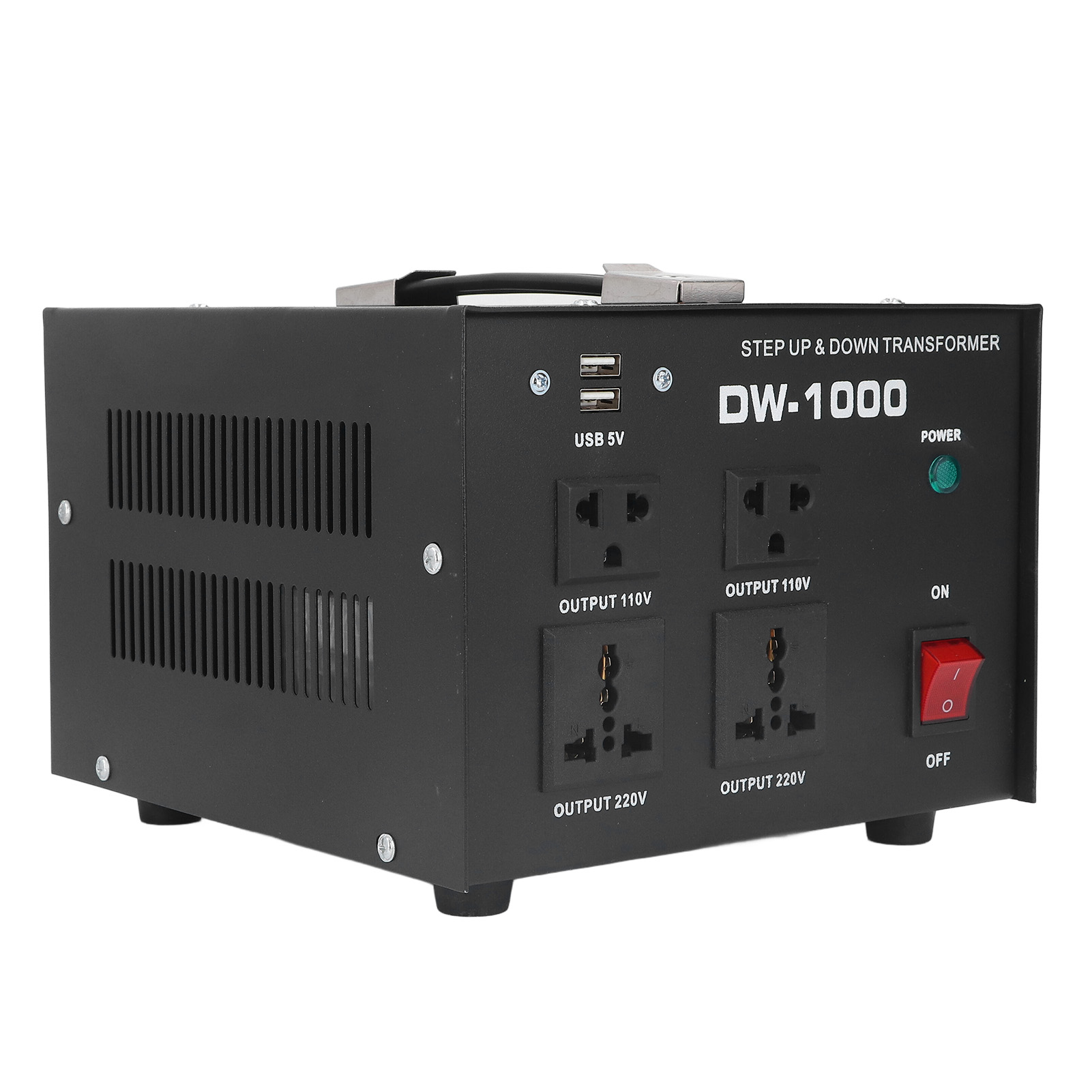Mehrfach Geschützter Ac-transformator, Aufwärts-/abwärtsregler Aus Reinem Kupfer, 1000 W, Ac 110–120 V, Ac 220–240 V, Eu-stecker