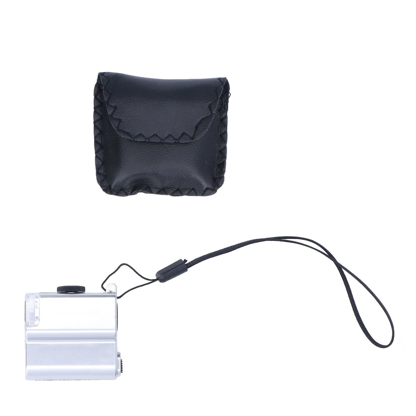 Mini-lupe 55x, Rutschfest, Tragbar, Mit Led-beleuchtung, Für Schmuckbegutachtung Und Uhrenpflege