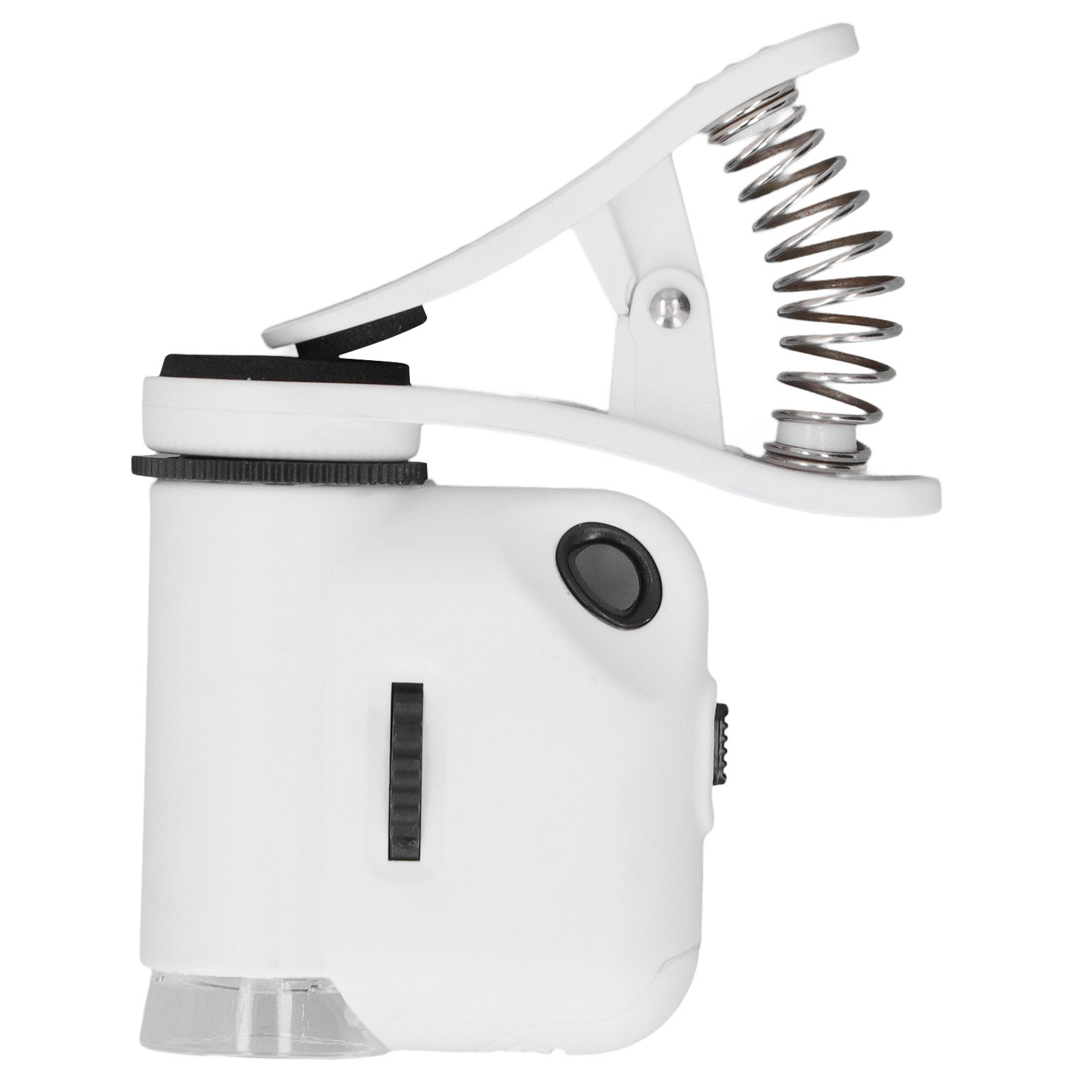 Mini-lupe 55x Mit Clip, Tragbare Taschenlupe Mit Led-beleuchtung Für Schmuckbegutachtung Und Uhrenreparatur