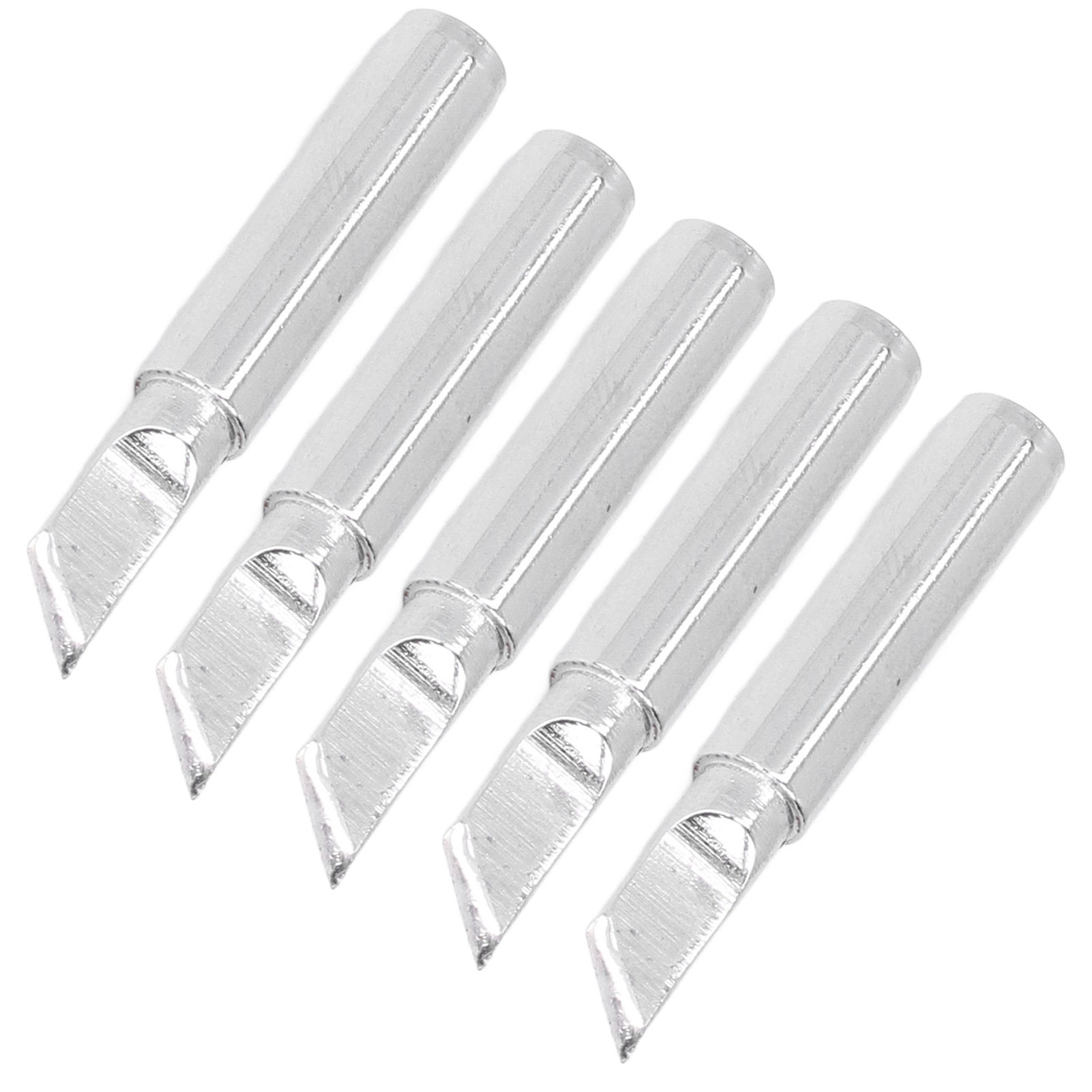5-teiliges Lötspitzen-set Für Bga-stationen, Kupfer-schweißkopf-set, Hardware Der Serie 900m (messerkante K)