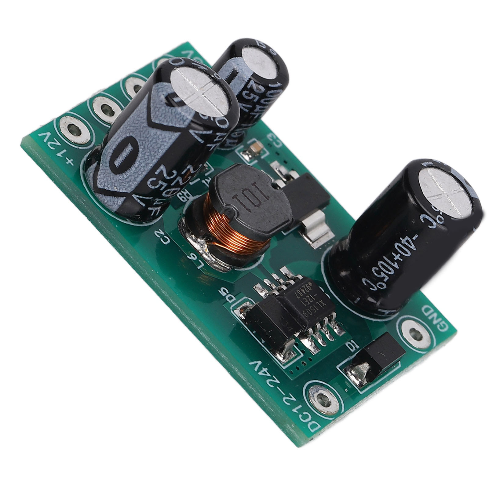 Dc-schaltnetzteilmodul, Nicht Isolierte Abwärtswandlerplatine, 12–24 V Eingang, 12 V/5 V Ausgang, Xh-m297
