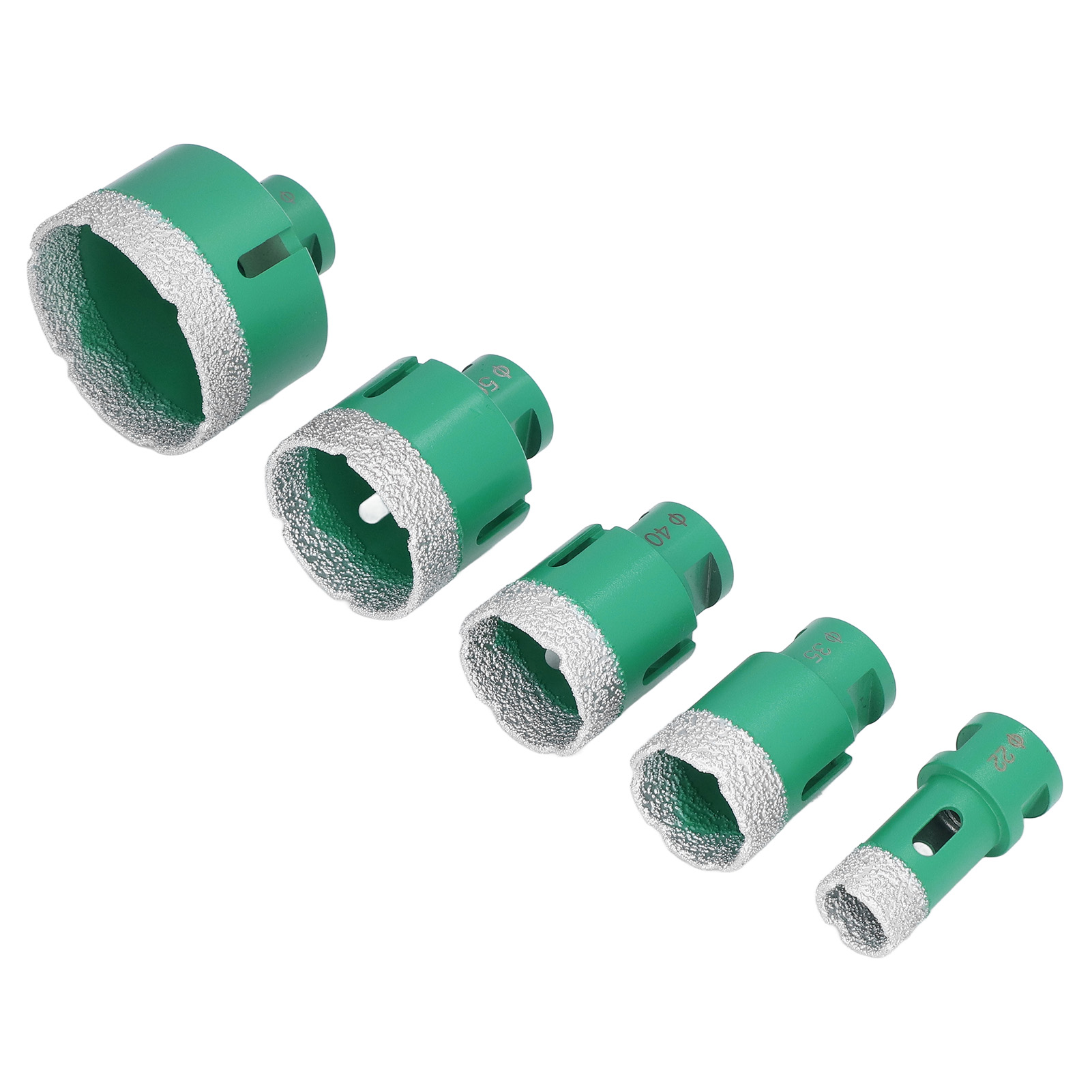 Diamant-lochsägen-set, Kernbohrer, Sägeblatt 22, 35, 40, 50, 65 Mm, M14 Für Glas, Keramik, Granit
