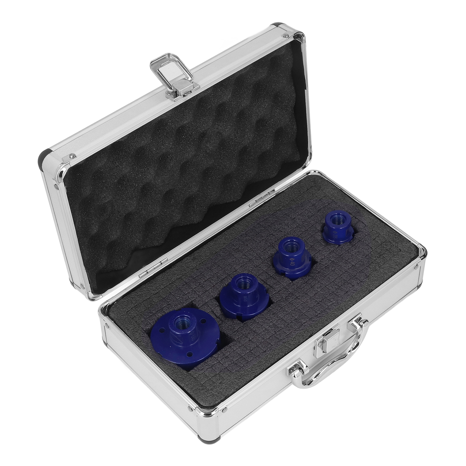 Diamant-lochsägen-set Mit Kernbohrern (35, 40, 50, 68 Mm, M14-gewinde) Für Glas, Keramik Und Granit