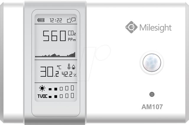 MIL AM107 - LoRaWAN Indoor Ambience Monitoring Sensor +