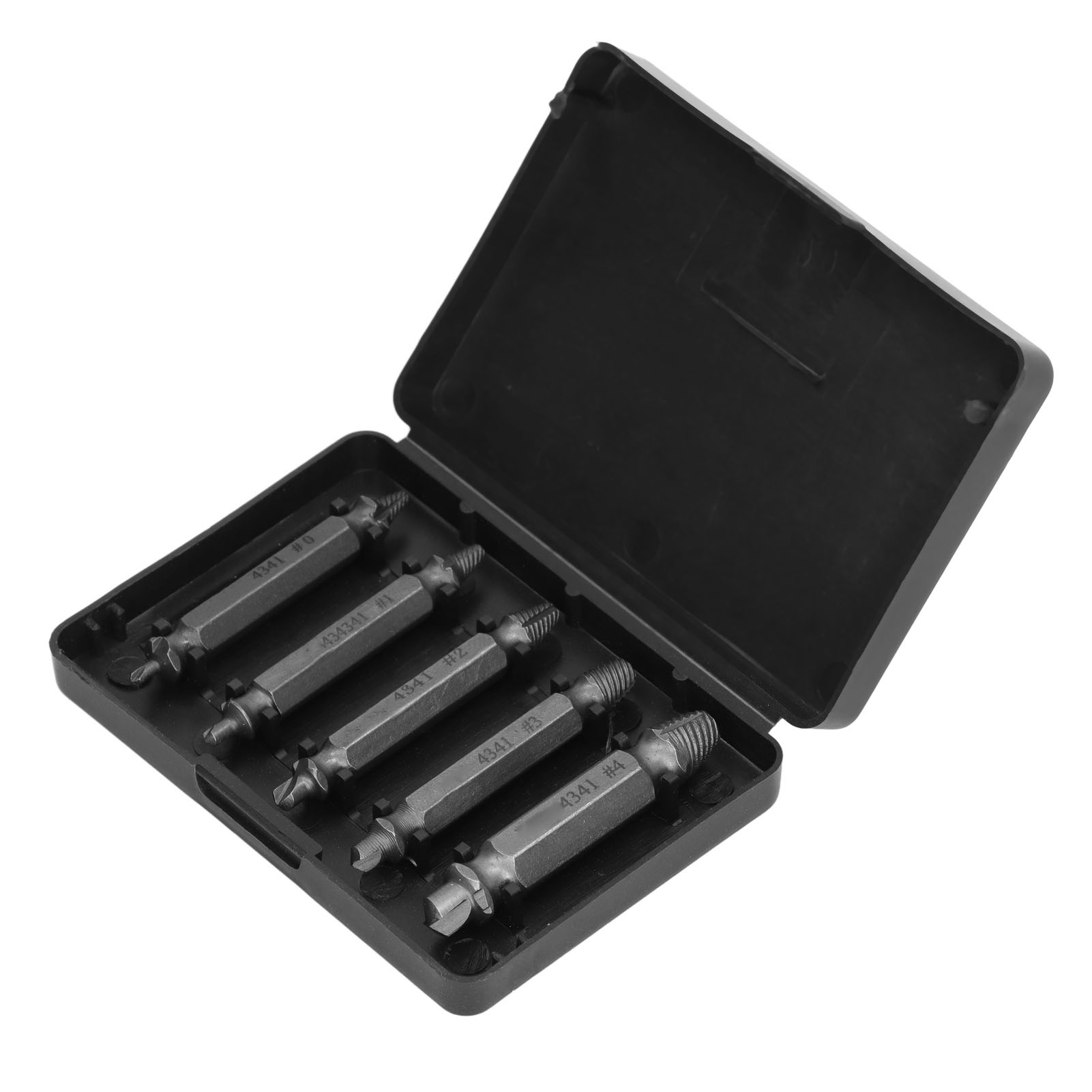 5-teiliges Schraubenausdreher-set Aus Hss-doppelkopf-schraubenausdrehern Mit Aufbewahrungsbox