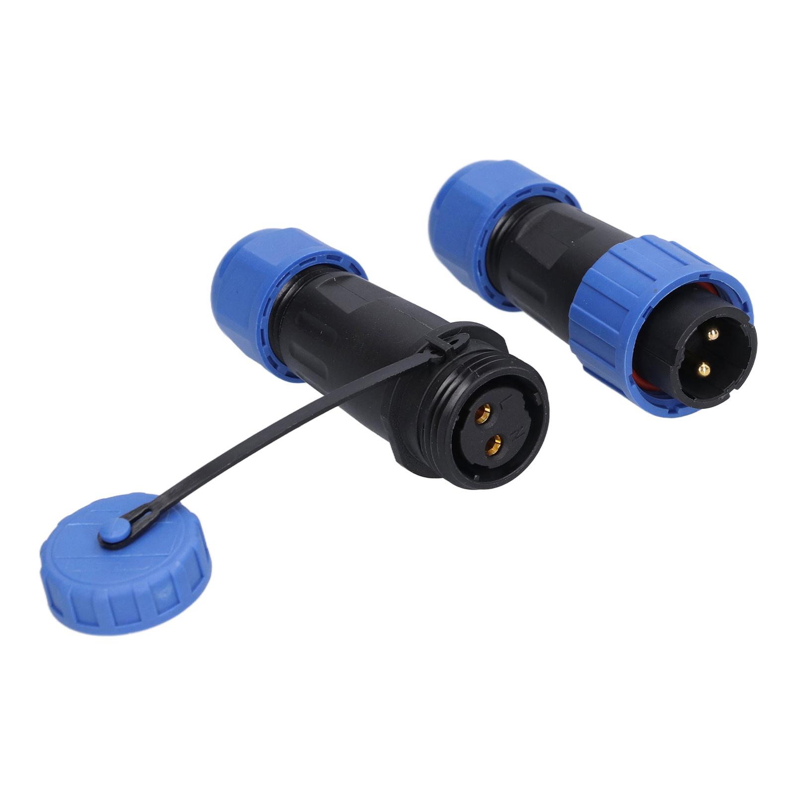 Luftfahrtstecker Ip68 Wasserdicht, Lötfrei, Stecker-buchse-paar, 2-polig, 250 V, 20 A, Lp16