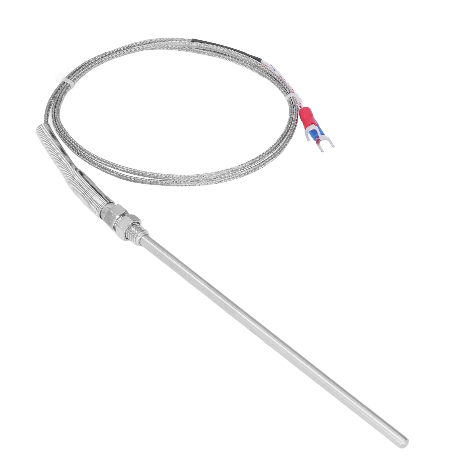 Berm Thermoelement Typ K Temperaturregler Sensor 0‐400℃ 150mm Sonde 1 Meter Kabel