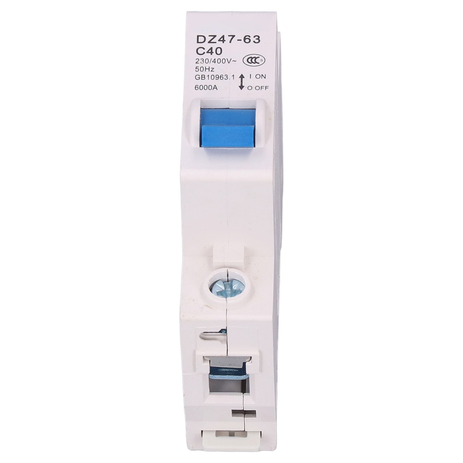 Leitungsschutzschalter (1-polig) Fehlerstrom-trennschalter Für Din-schienenmontage 230 V 400 V 40 A Dz47‑63 C40