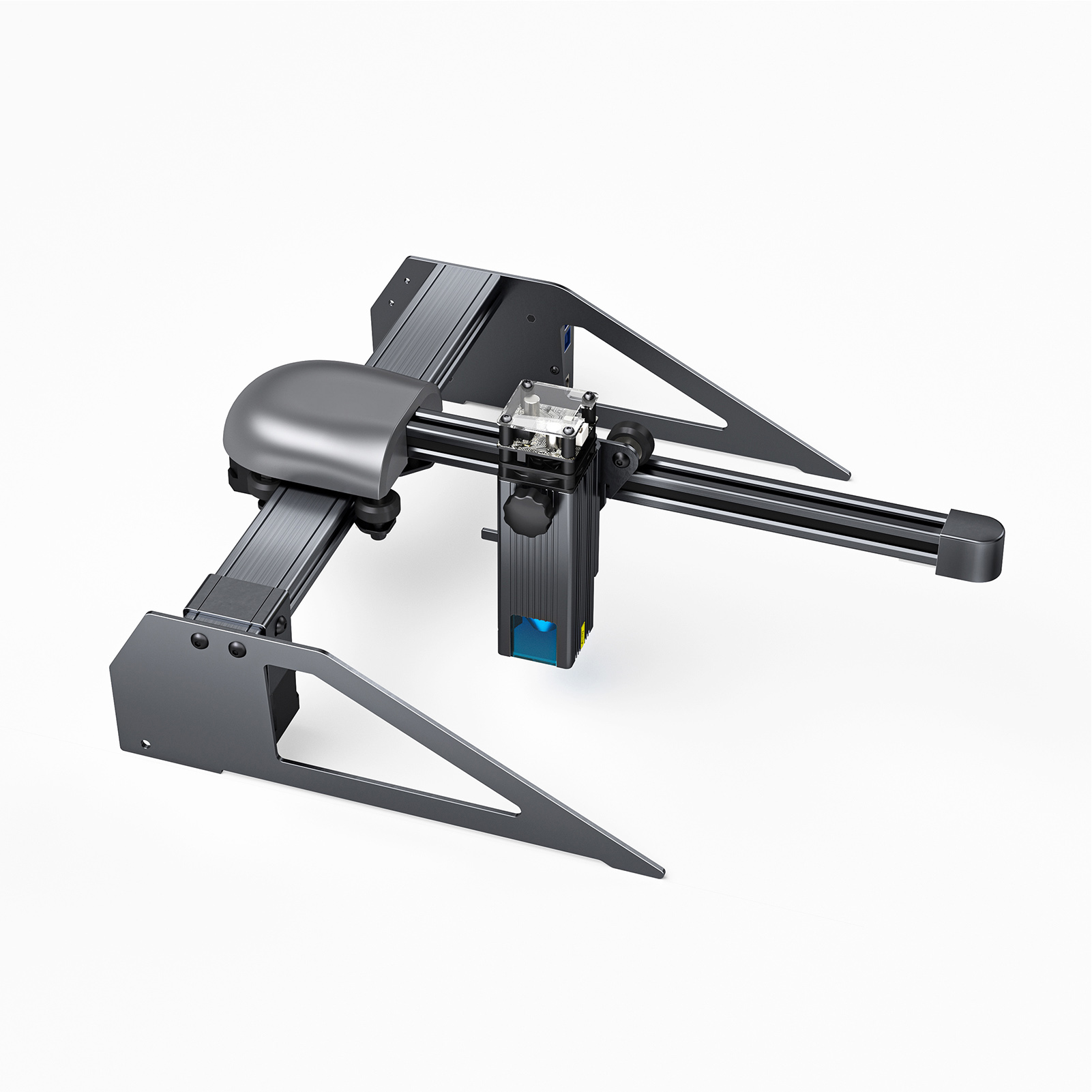 Laser-gravier- Und Schneidemaschine Für Holz Und Metall, 40 W, Eu-stecker, 100–240 V