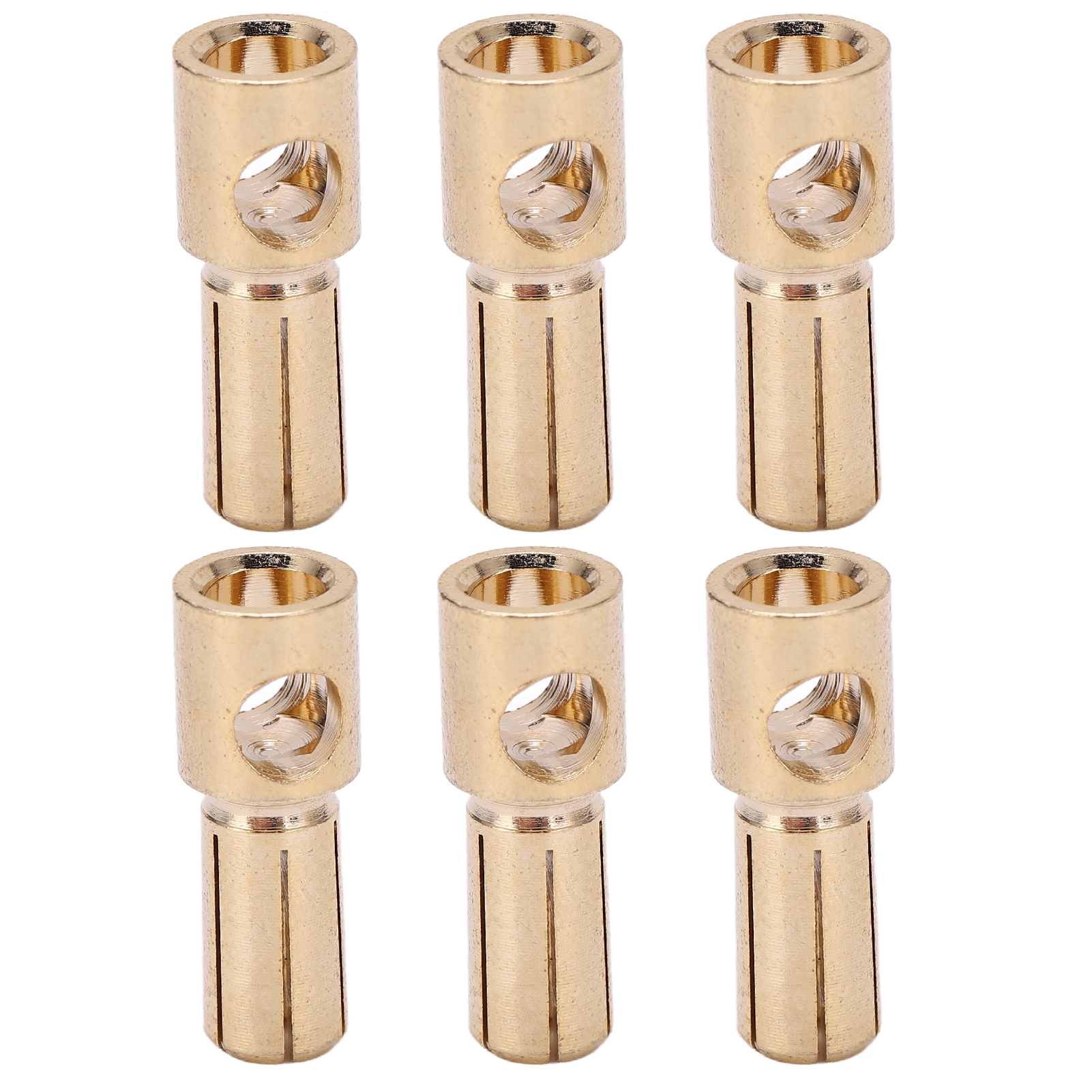 10 Stück Bananenstecker, Gute Übertragungsleistung, Cnc-technologie, Oxidationsbeständigkeit, Hohe Genauigkeit, Diy-bananenstecker-steckverbinder