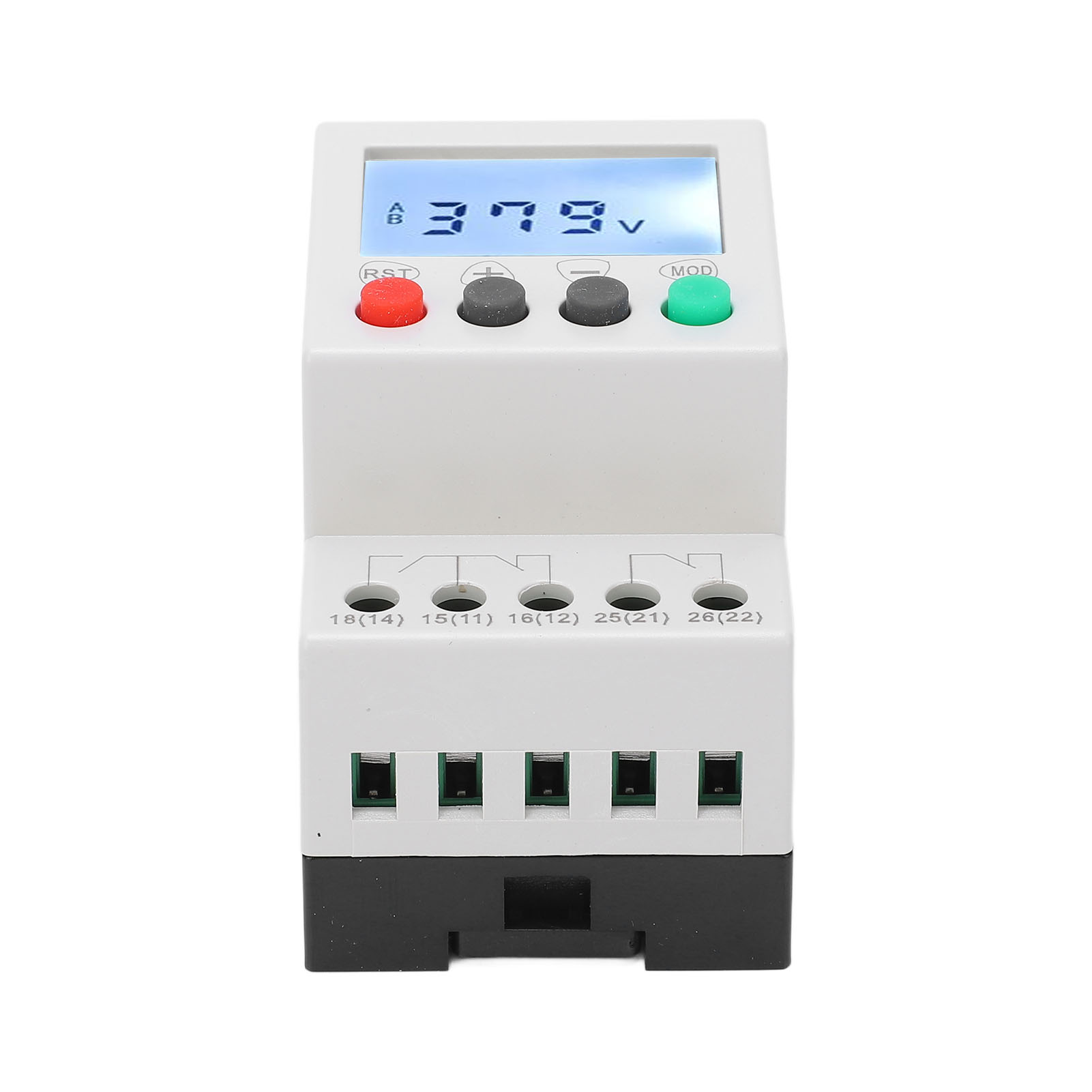 Phasenfolgeschutzschalter, 3-phasig, 3-adrig, Über- Und Unterspannungsschutz, Überwachungsrelais, Wechselstrom 208–480 V