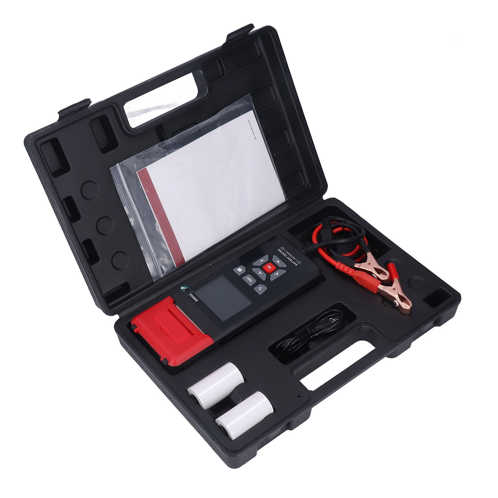 Tragbarer Kfz-batterietester Mit 2,4-zoll-tft-farbdisplay Und Batterieladeanalysator Bm800