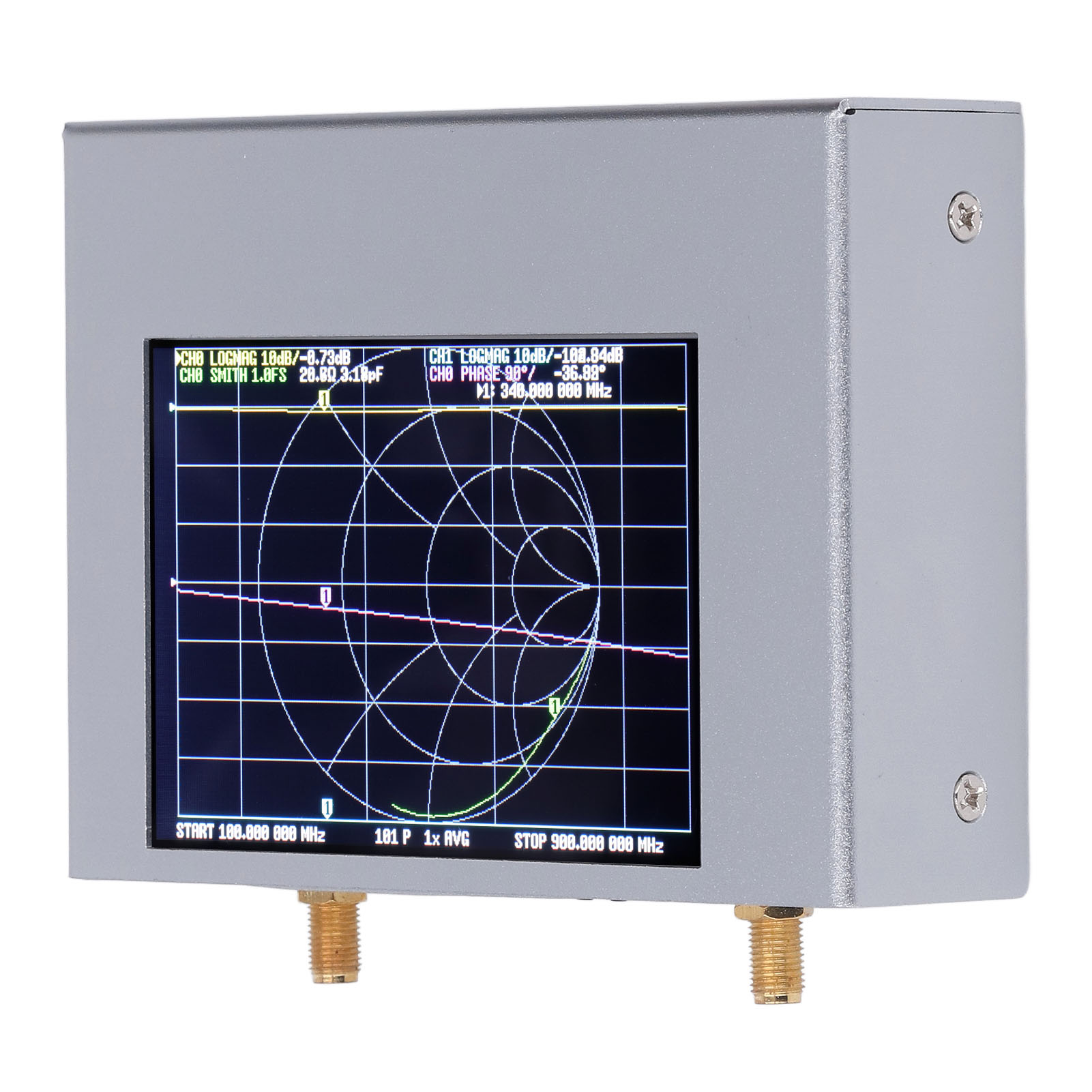 Vektornetzwerkanalysator Mit 4-zoll-touchscreen, Hf/vhf/uhf-swr-antennenanalysator-testkit Mit Usb-schnittstelle
