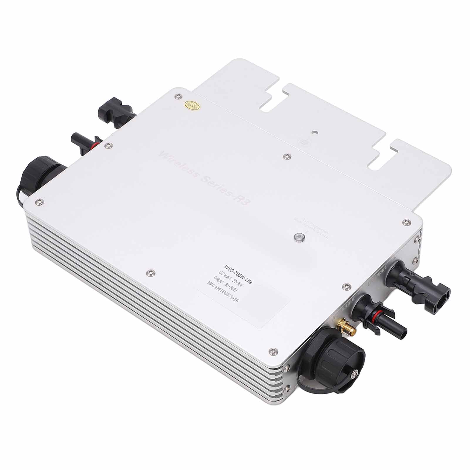 Netzgekoppelter Mikro-wechselrichter 700 W, Ip65, Wlan-steuerung, Automatische Spannungserkennung, 230 V
