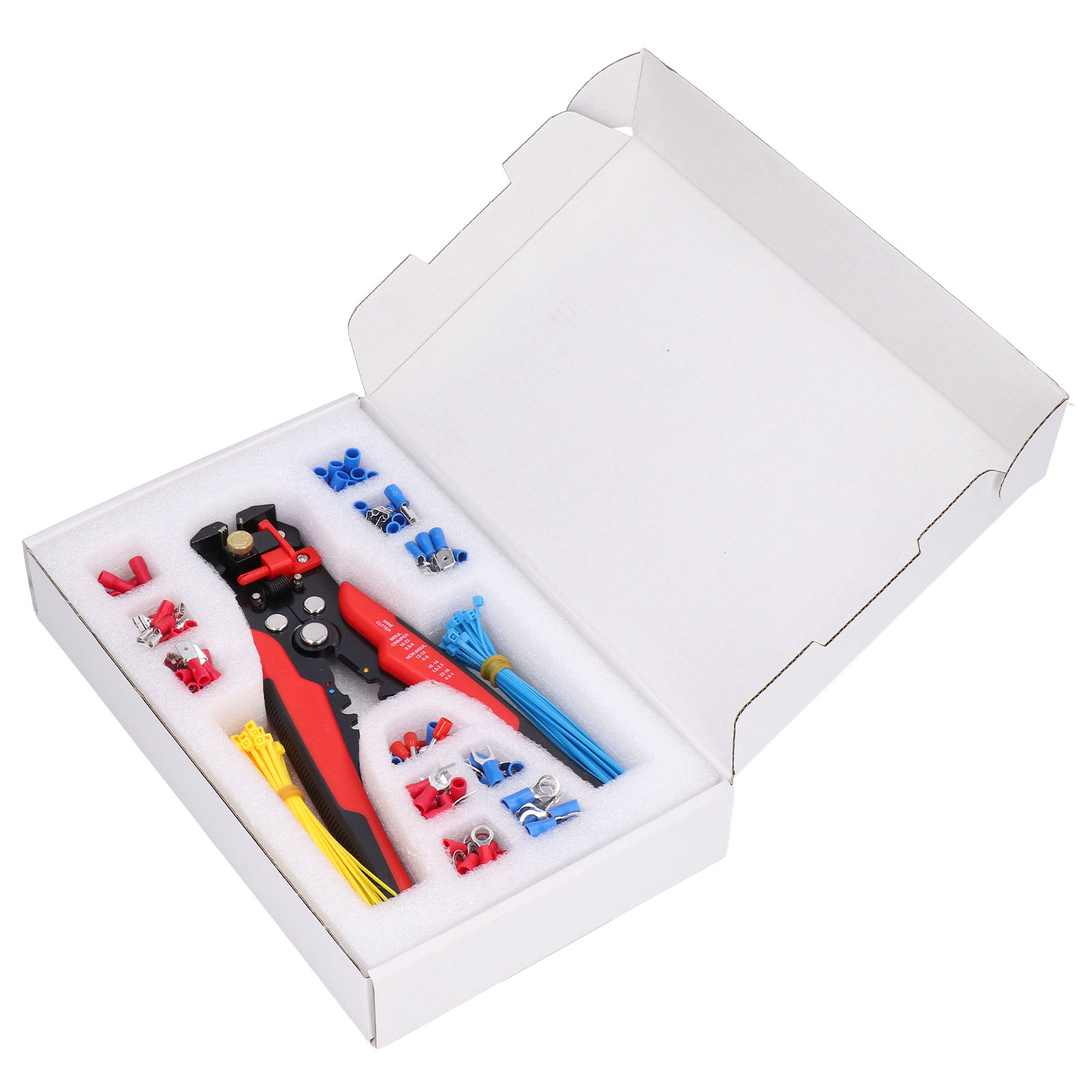 Abisolierzange Und Crimpverbinder-set, Kombiniertes Isoliertes Crimpwerkzeug-set, Hardware