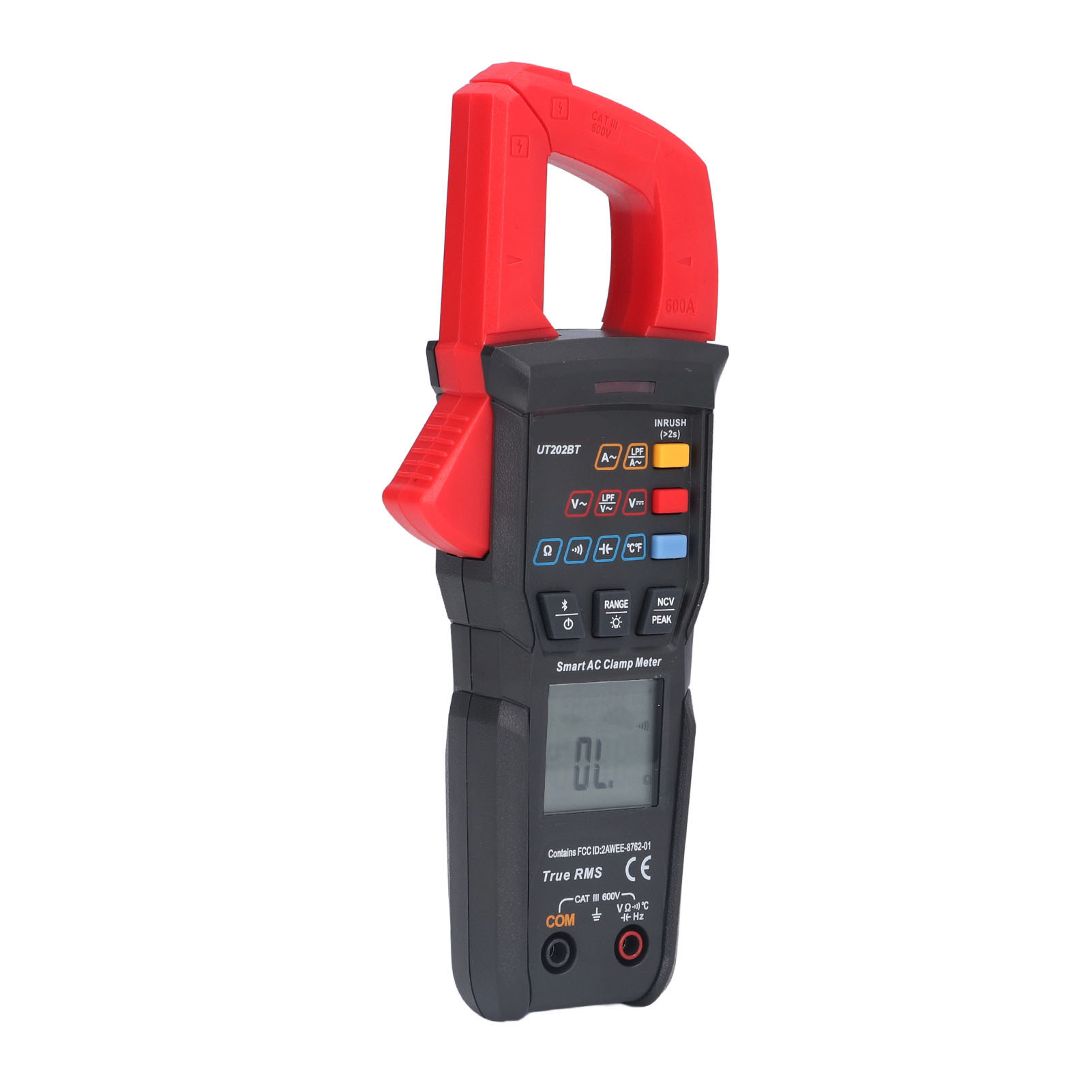 Digitales Zangenmultimeter Mit Intelligenter Spannungs- Und Widerstandsmessung, Bluetooth-fähig, Ac/dc-strommessung, Ut202bt