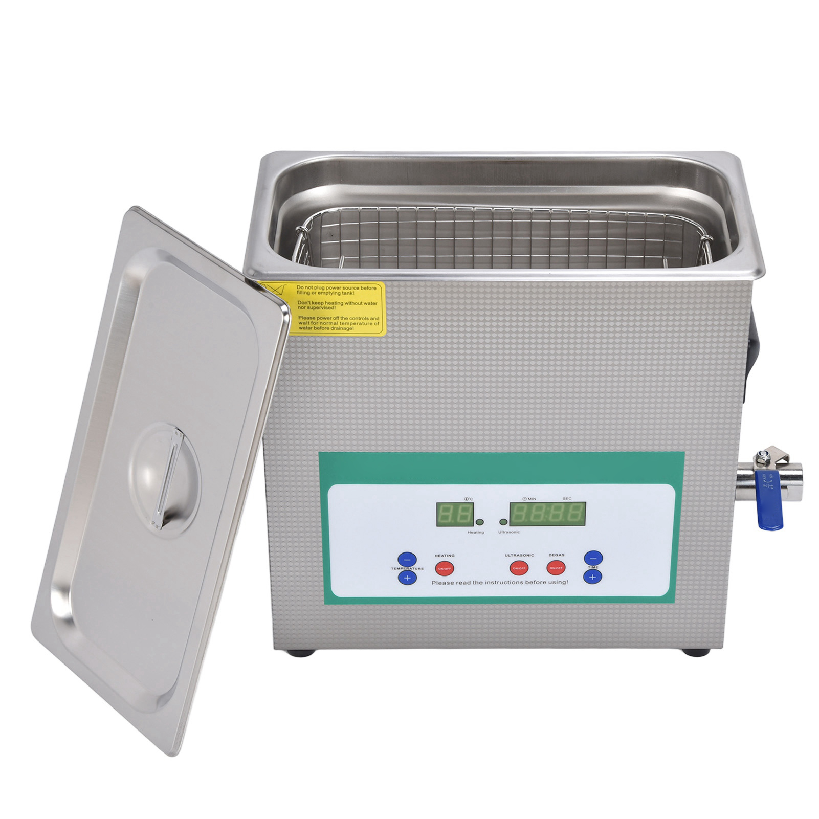 Ultraschallreiniger Mit 6,5 L Fassungsvermögen, Timer, Standby-modus, 180 W, Eu-stecker, 200–240 V, 50 Hz