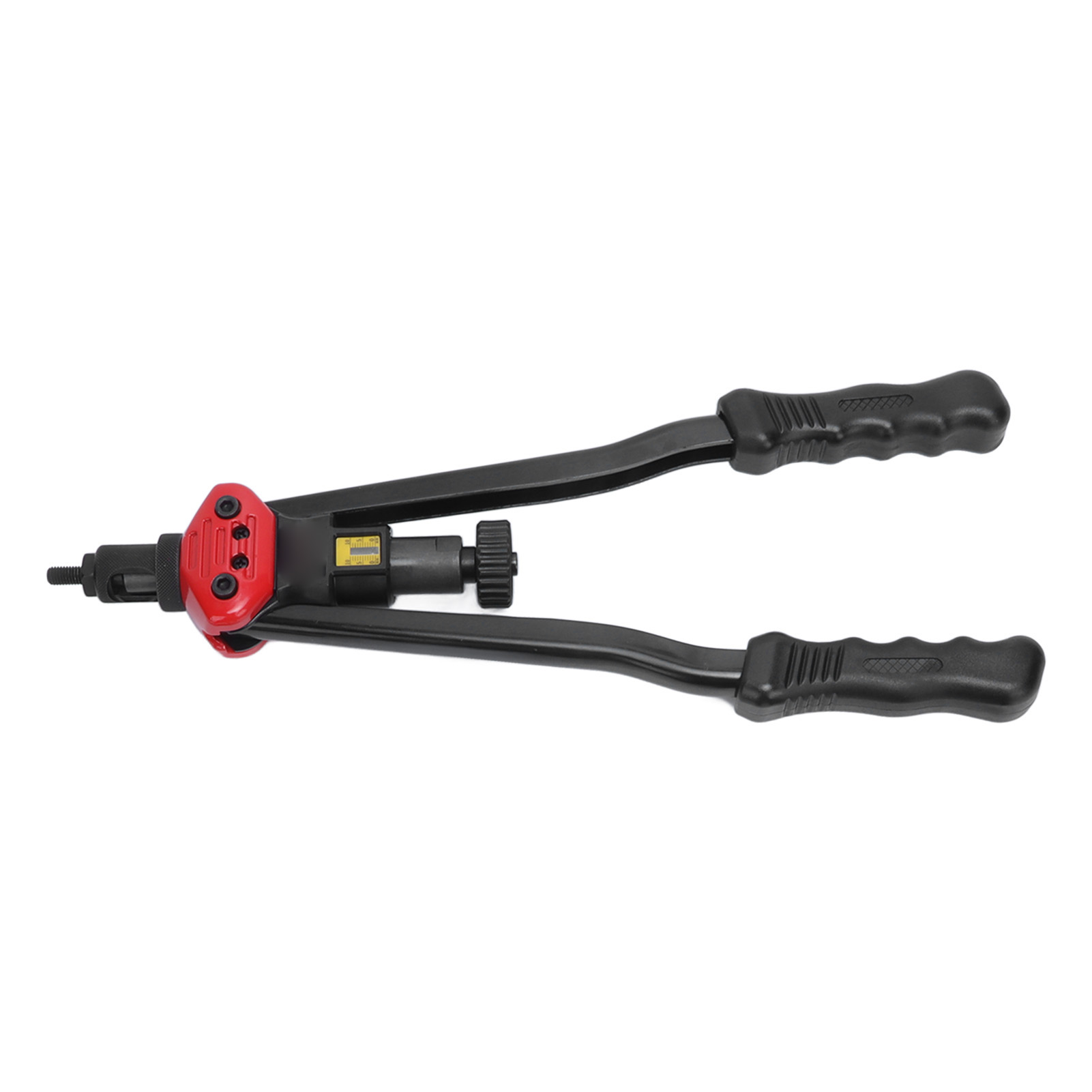 Professionelles Handnietmutternwerkzeug Mit 40,6 Cm Langem Arm Aus Kohlenstoffstahl, 11 Austauschbaren Dornen Und 110 Nietmuttern-set
