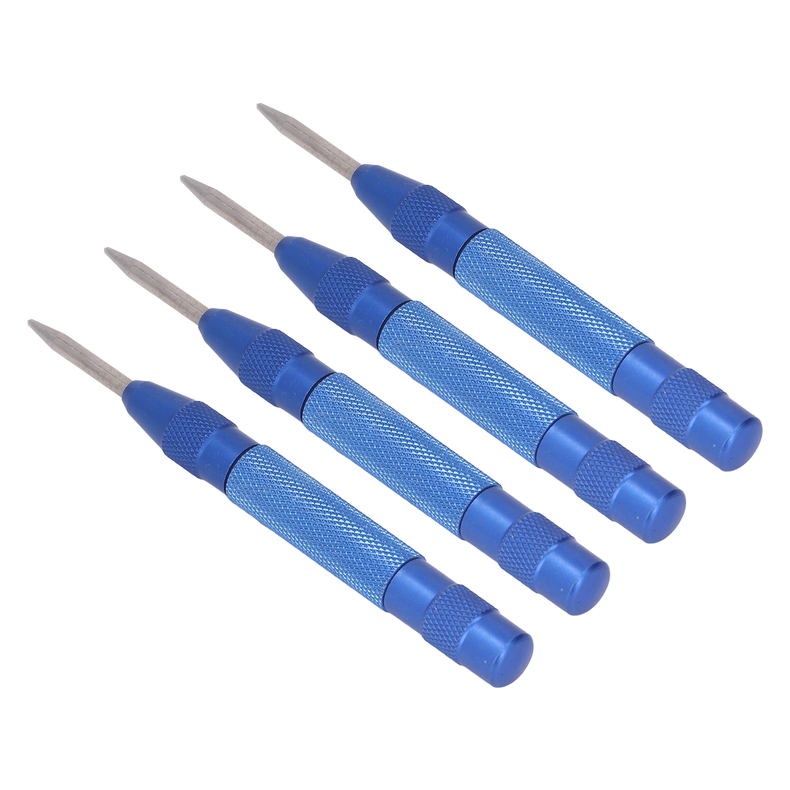 4-teiliges Körner-set Aus Hss-werkzeugen (5 Zoll) Für Montage Und Wartung, Blau