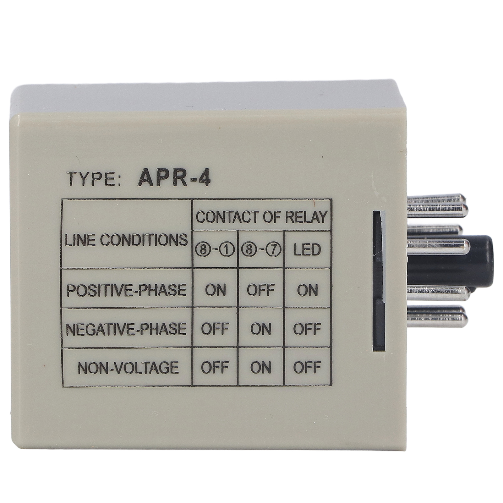 Ckctelay Phasenschutzrelais, Wasserdichtes Motorschutzgerät Apr‑4 Für Pumpenlüfter 380 V