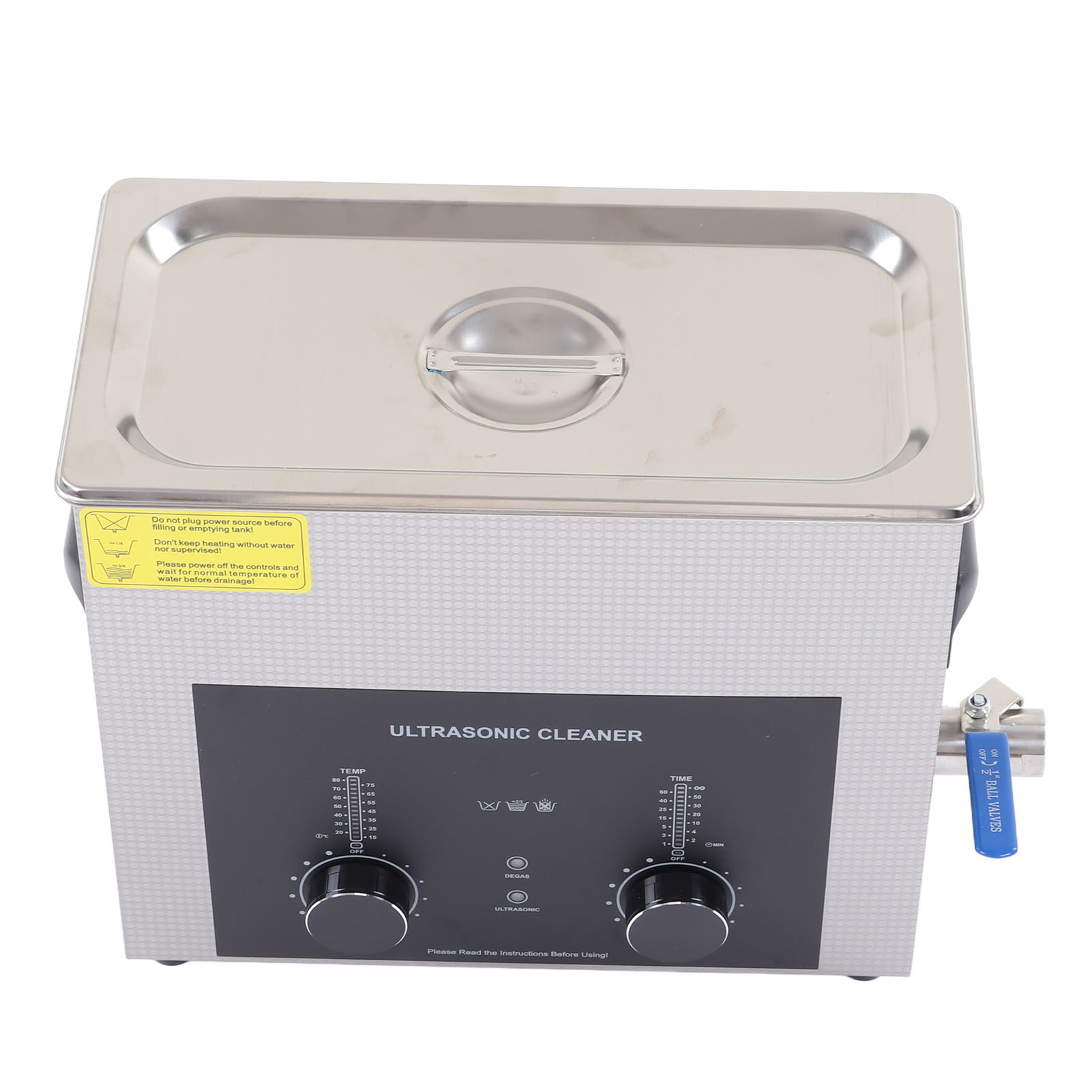 Mechanischer Ultraschall-entgaser, Benutzerfreundliches Design, Kratzfest, 6,5 L, Eu-stecker, 220 V