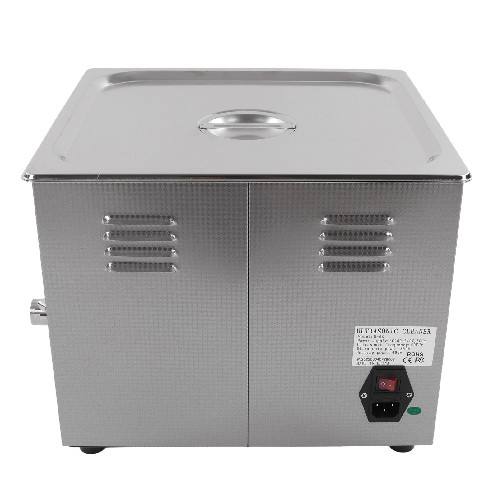 Ultraschallreiniger 15l Edelstahl Ultraschallwaschmaschine Für Laborbedarf, Zahnärztliche Geräte, Eu-stecker, 220 V