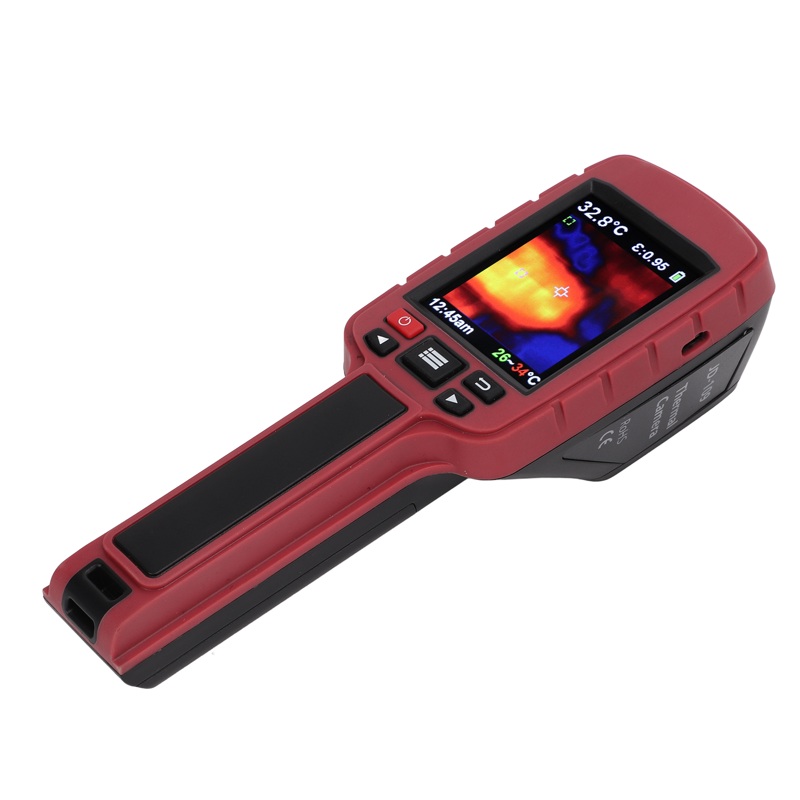 Jd109 Hd Infrarot-wärmebildkamera, Tragbares Wärmebildgerät, Temperaturbereich 20℃-500℃