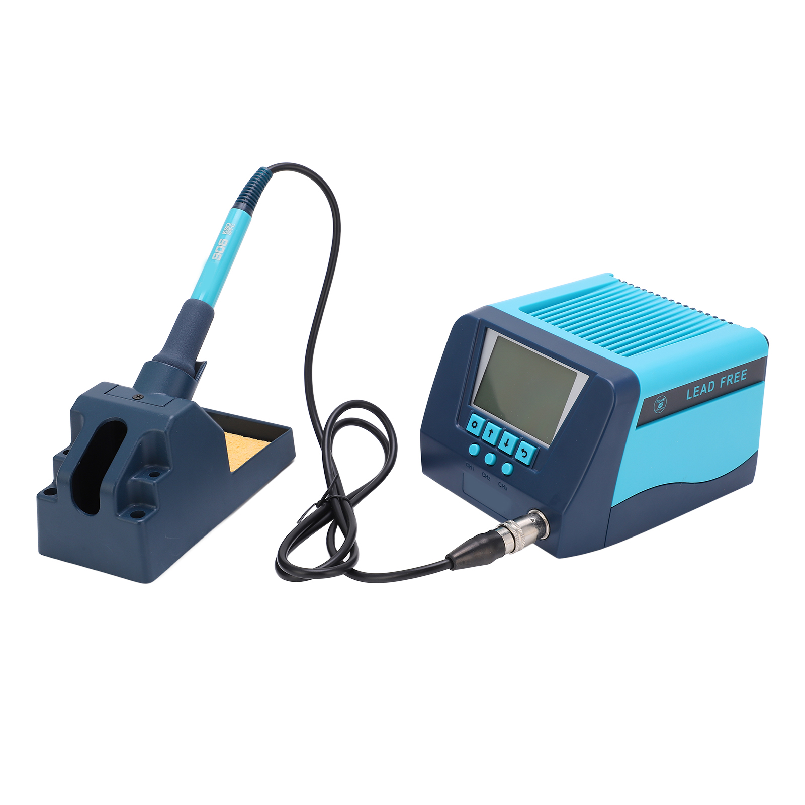Bk60 Lötstation-set, Einstellbare, Konstante Temperatur, Digitales Elektrisches Lötset, 230 V Wechselstrom, 50 Hz, Eu