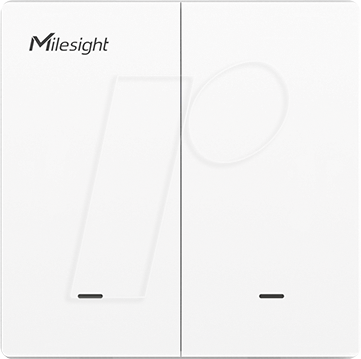 MIL WS502-3W-W11 - LoRaWAN Wandschalter, 2-fach