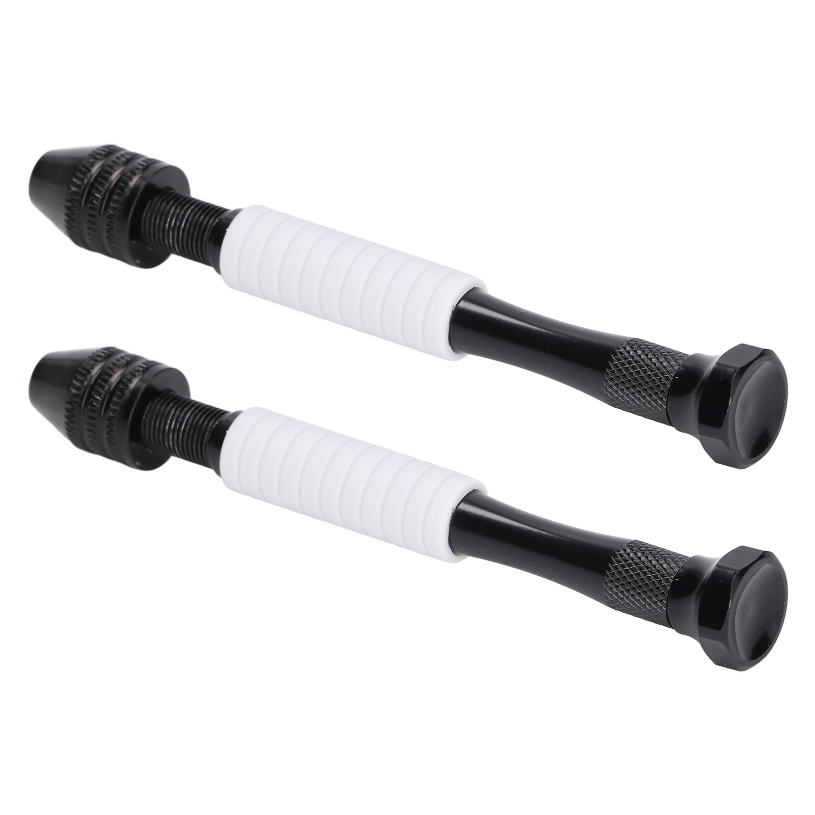 2 Stück Handbohrmaschinen-spiralbohrfutter Mit Verstellbarem Stift, Spannbereich 0,3–3,2 Mm