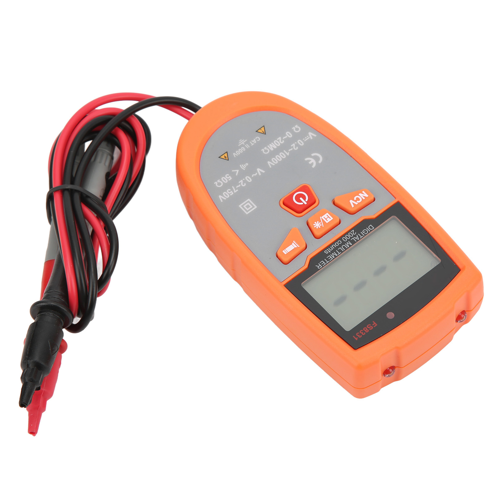 Fs8331 Tragbares Lcd-multimeter, Digitales Intelligentes Multimeter, Spannungs- Und Stromprüfer Für Die Industrie