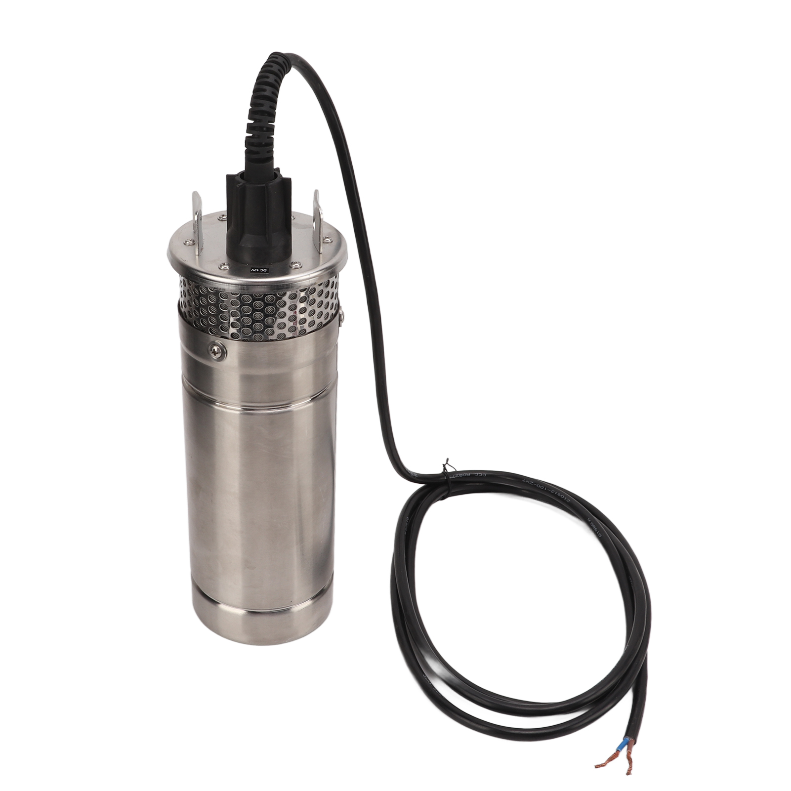 Tauchpumpe Für Tiefbrunnen, Hohe Förderleistung, Solarbetrieben, Edelstahlgehäuse, Kupferspule, 1/2 Zoll, 120 W, 12 V Dc, 10 A